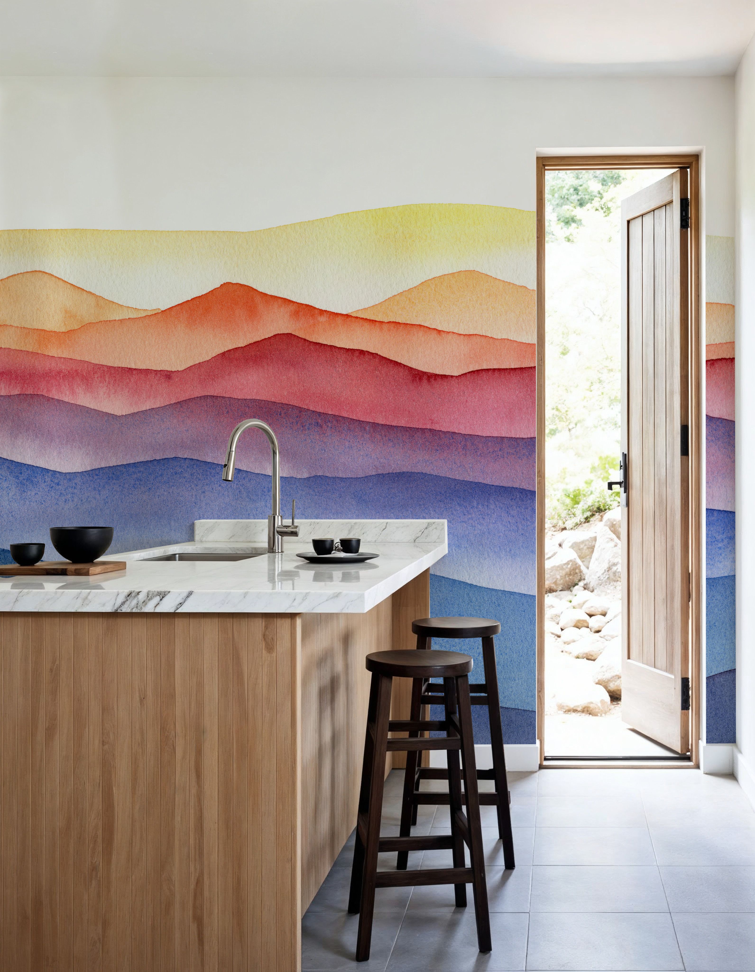 Rainbow Mountains