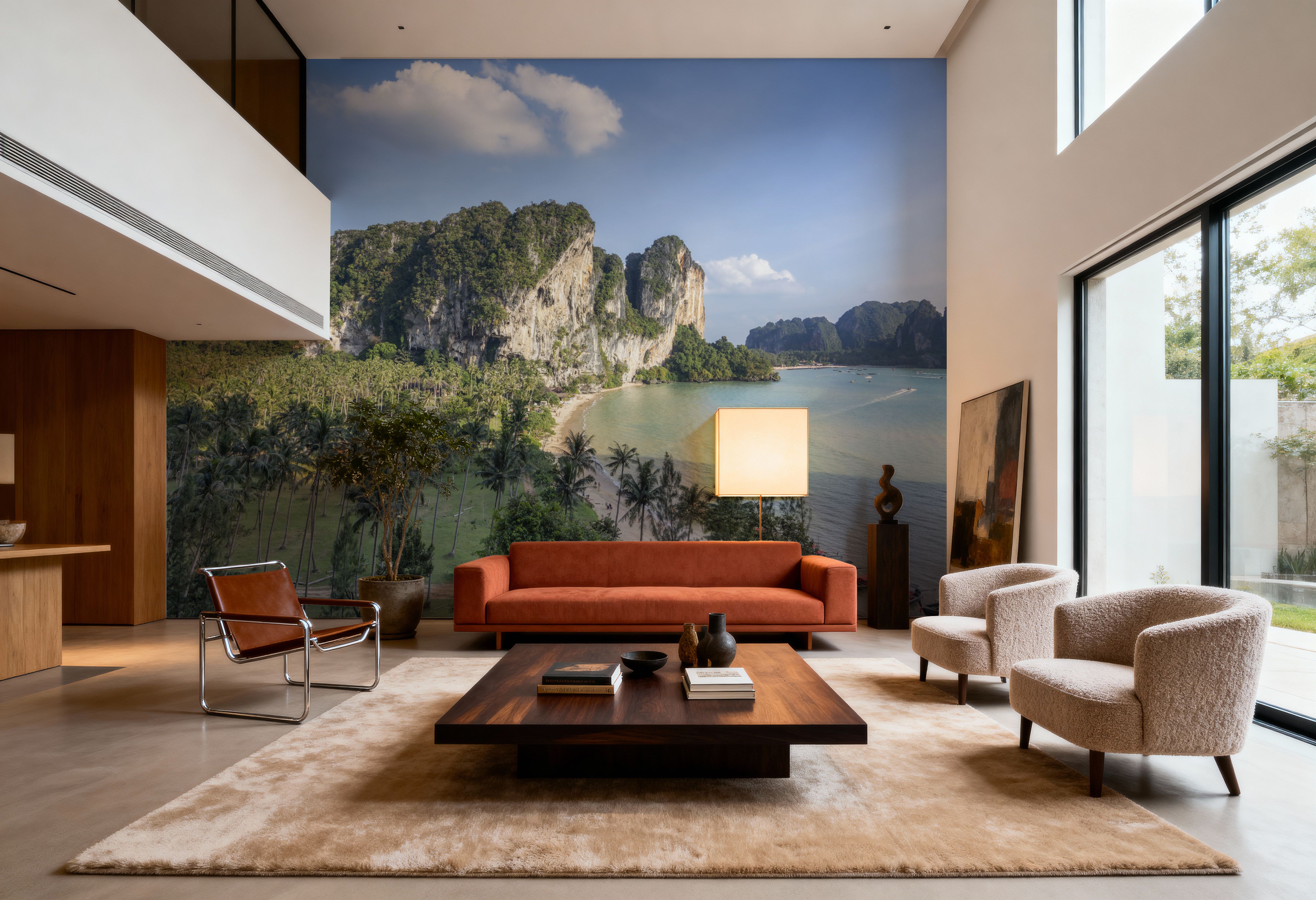 Turquoise Cove, Papier peint