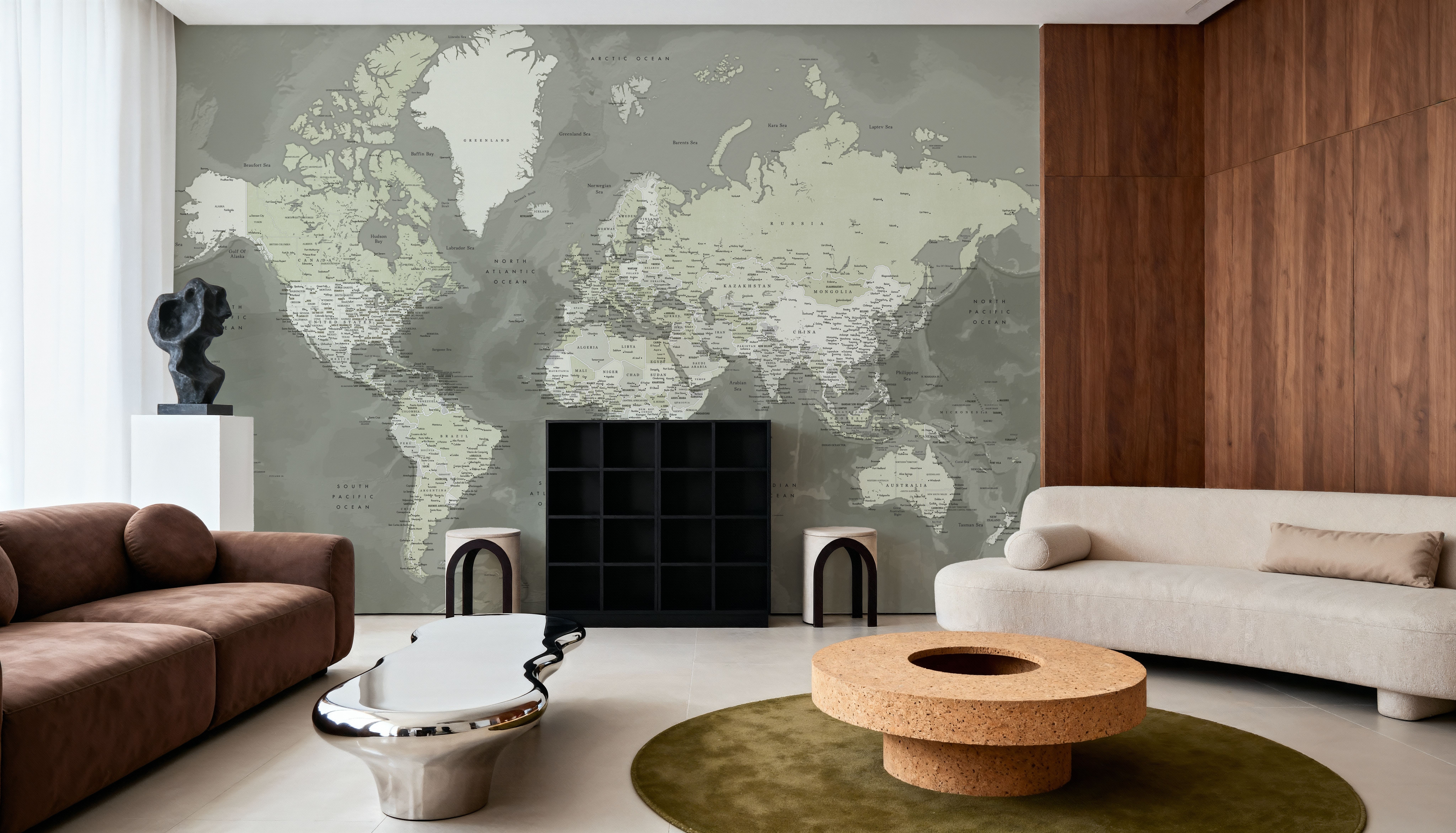 World Map Cities - Faolan