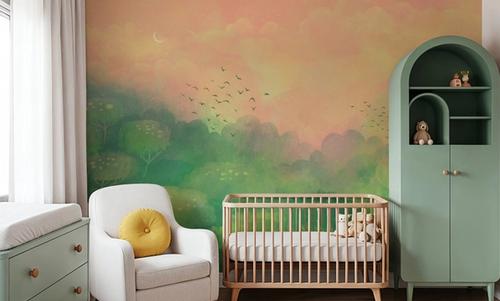 Dreamy Landscape, Peach