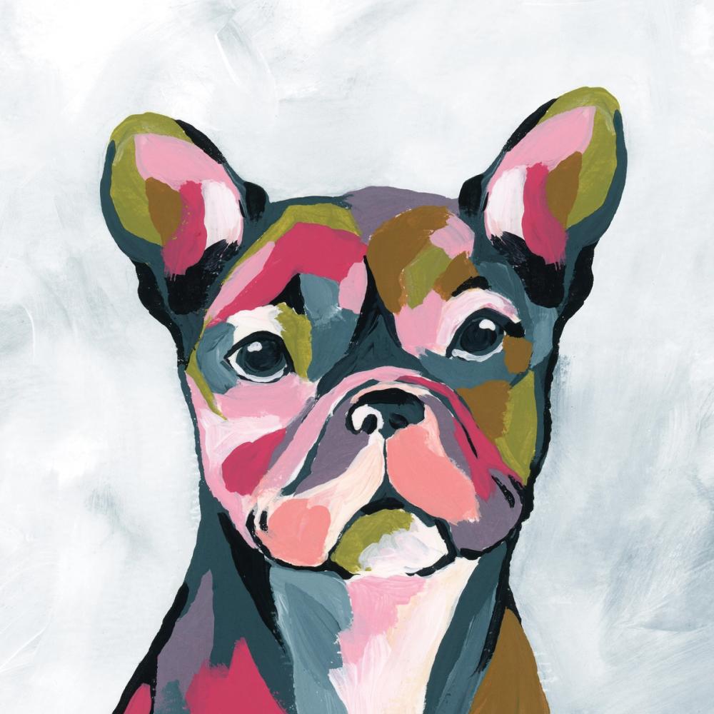 Abstract French Bulldog