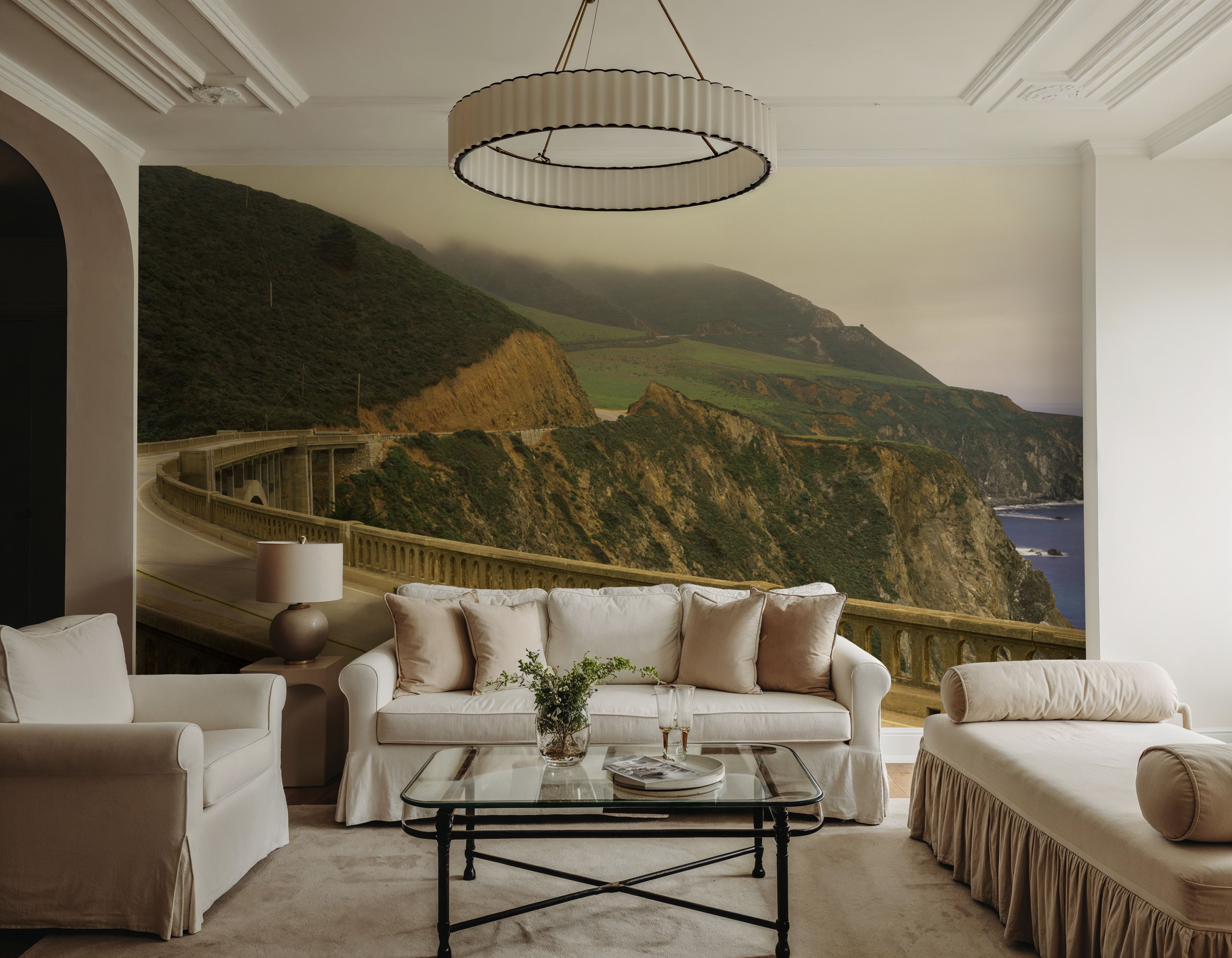 Coastal Cliff Bridge