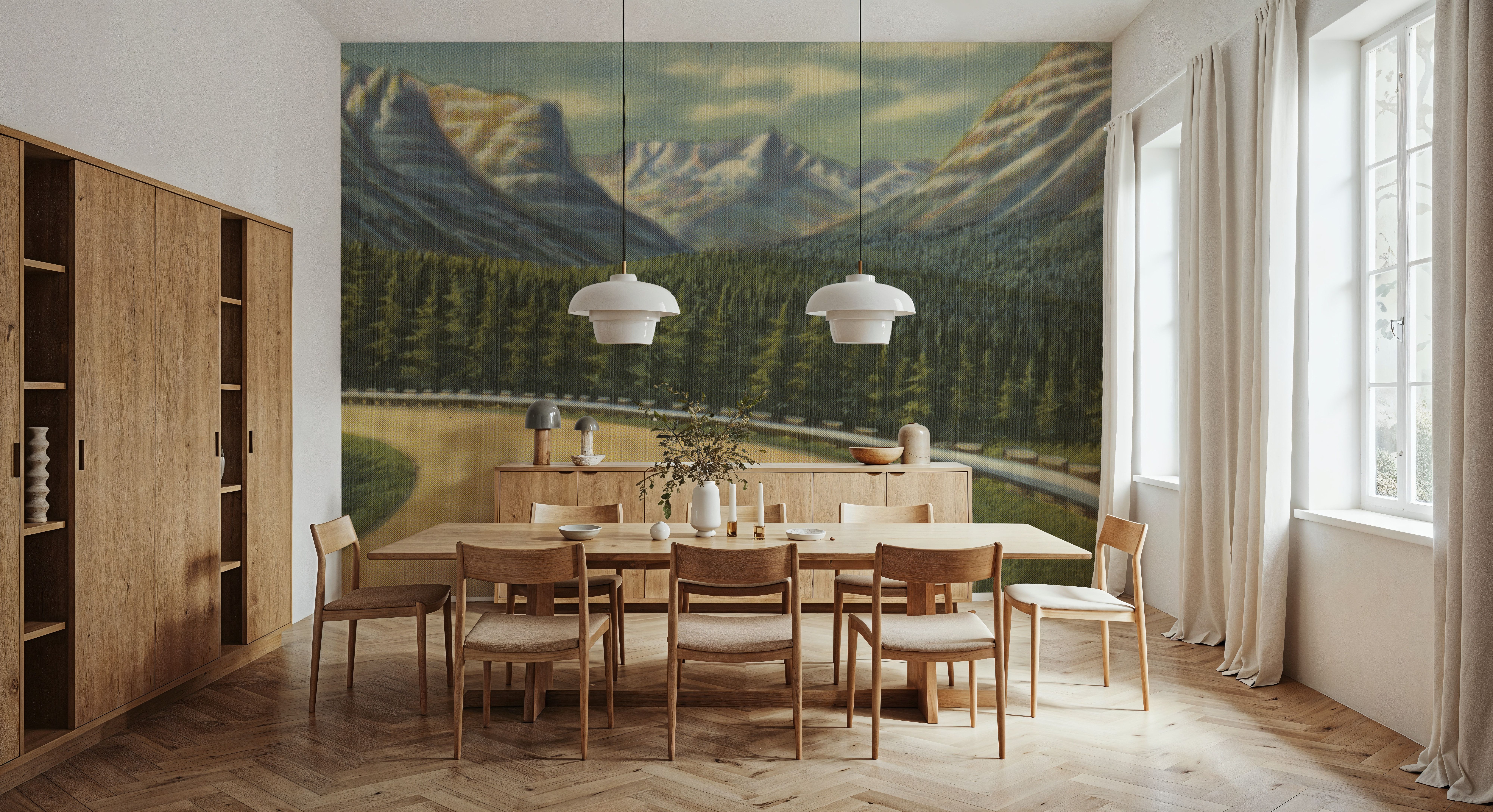 Sun Highway - Screenprint Postcard