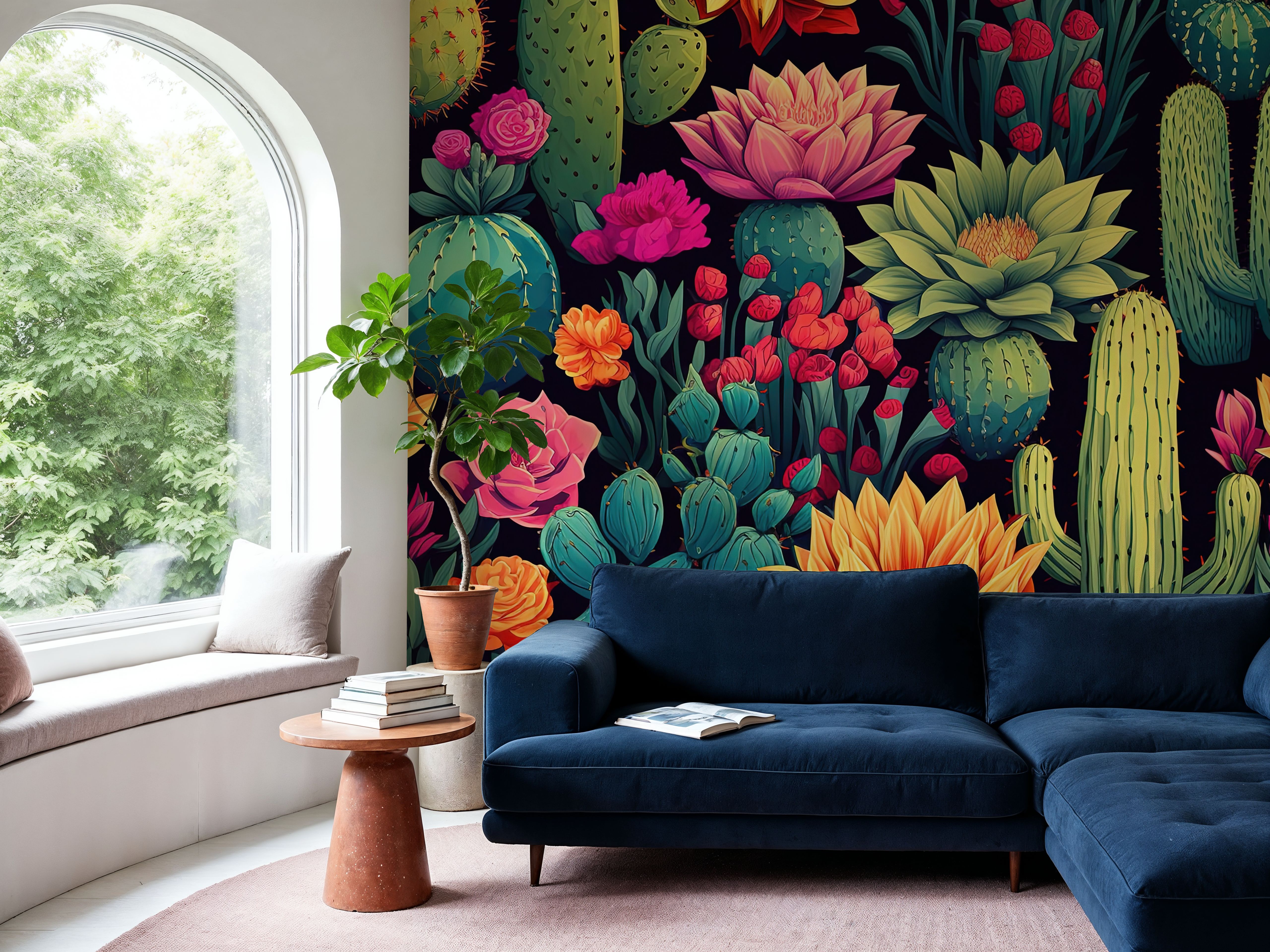 Cacti Carnival Black