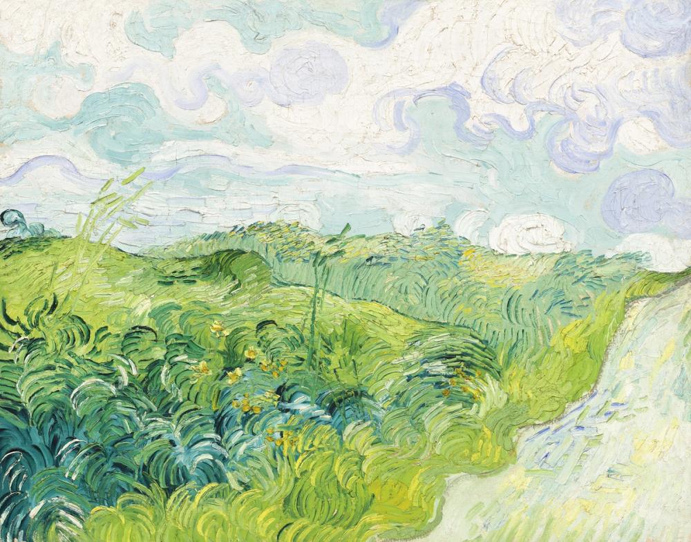 Green Wheat Fields, Auvers