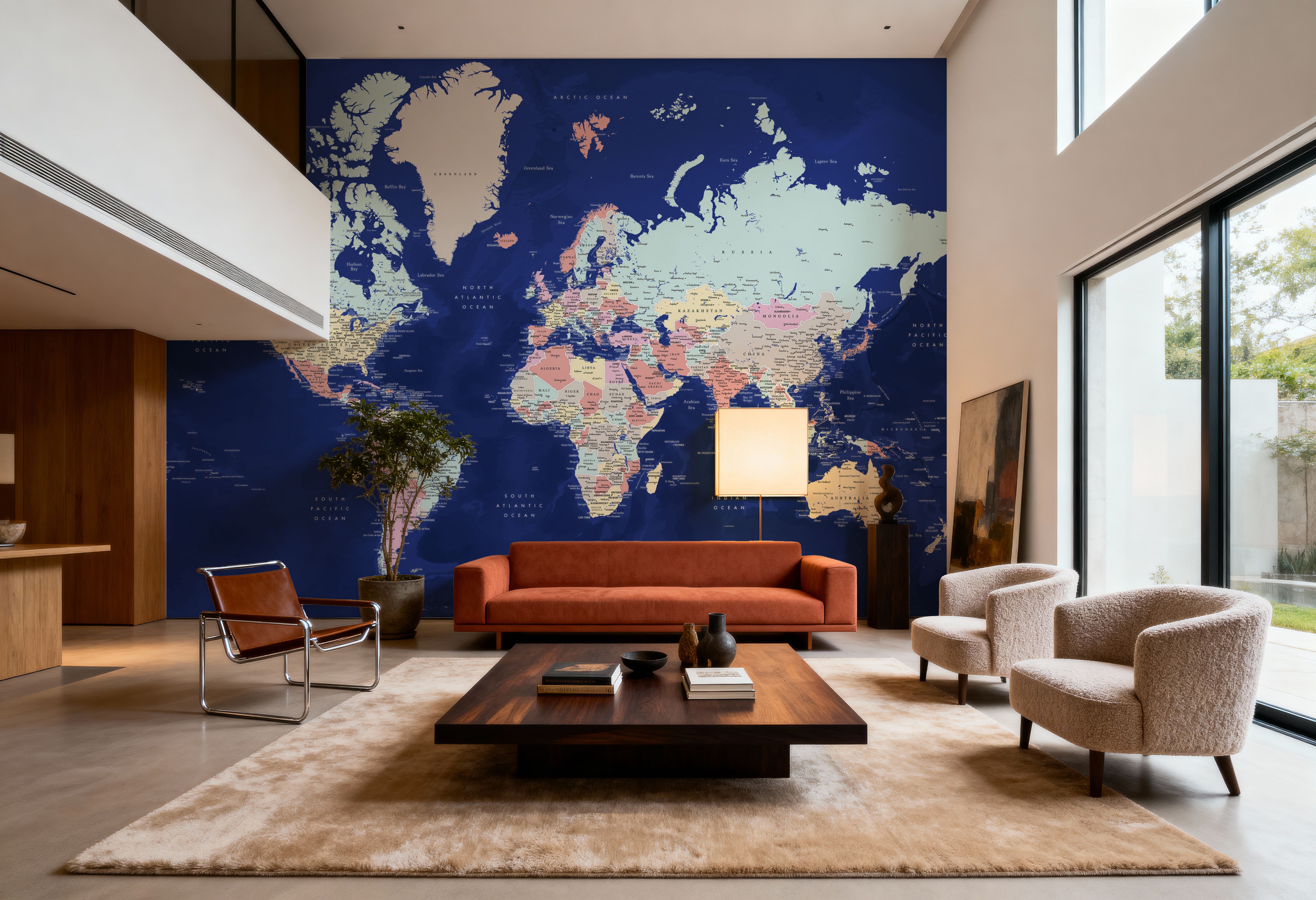 World Map Cities - Powa