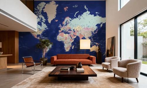 World Map Cities - Powa