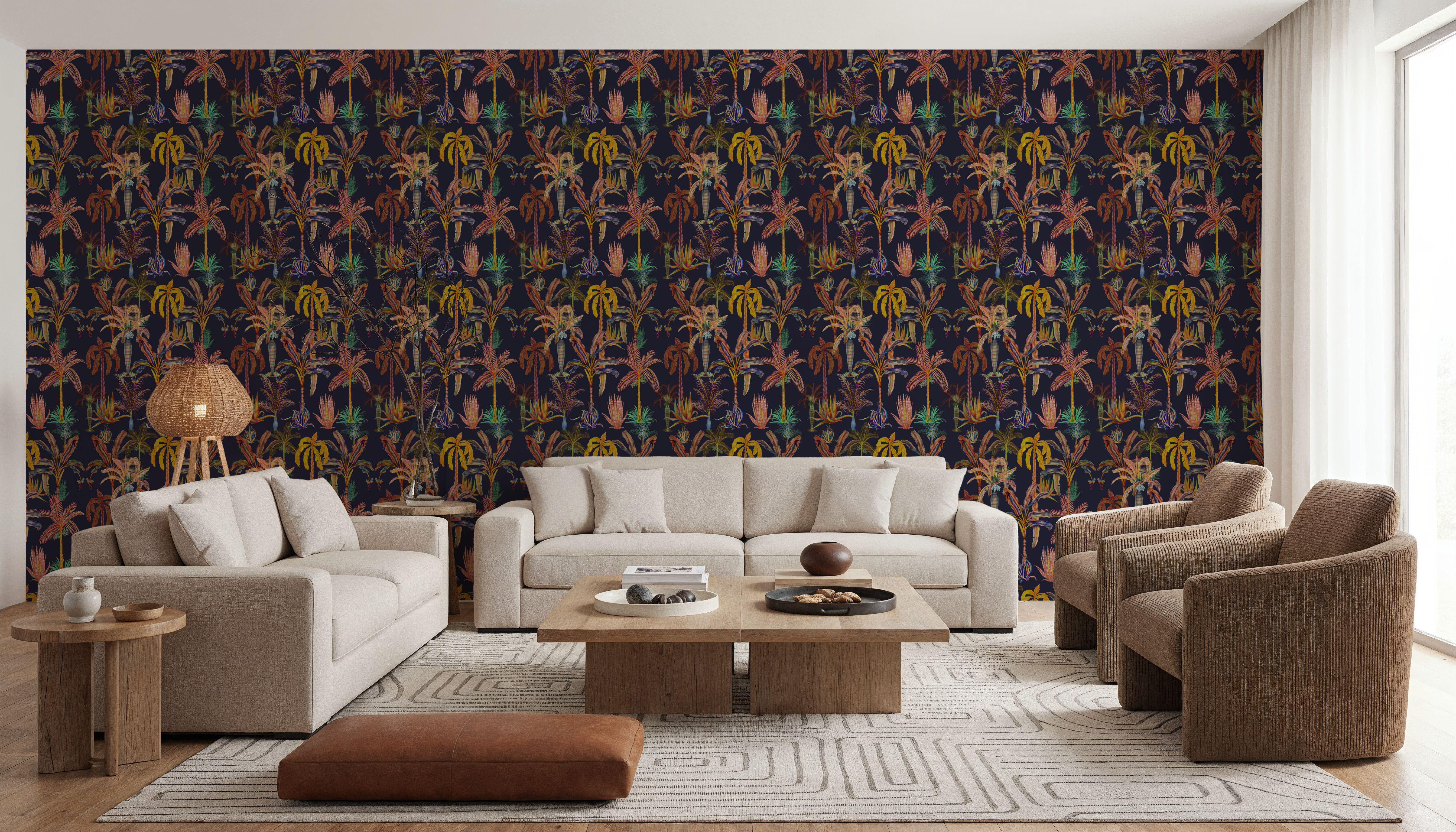 Statement Palms Petite, Midnight