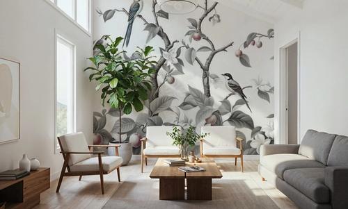 Bird Harmony, Gray