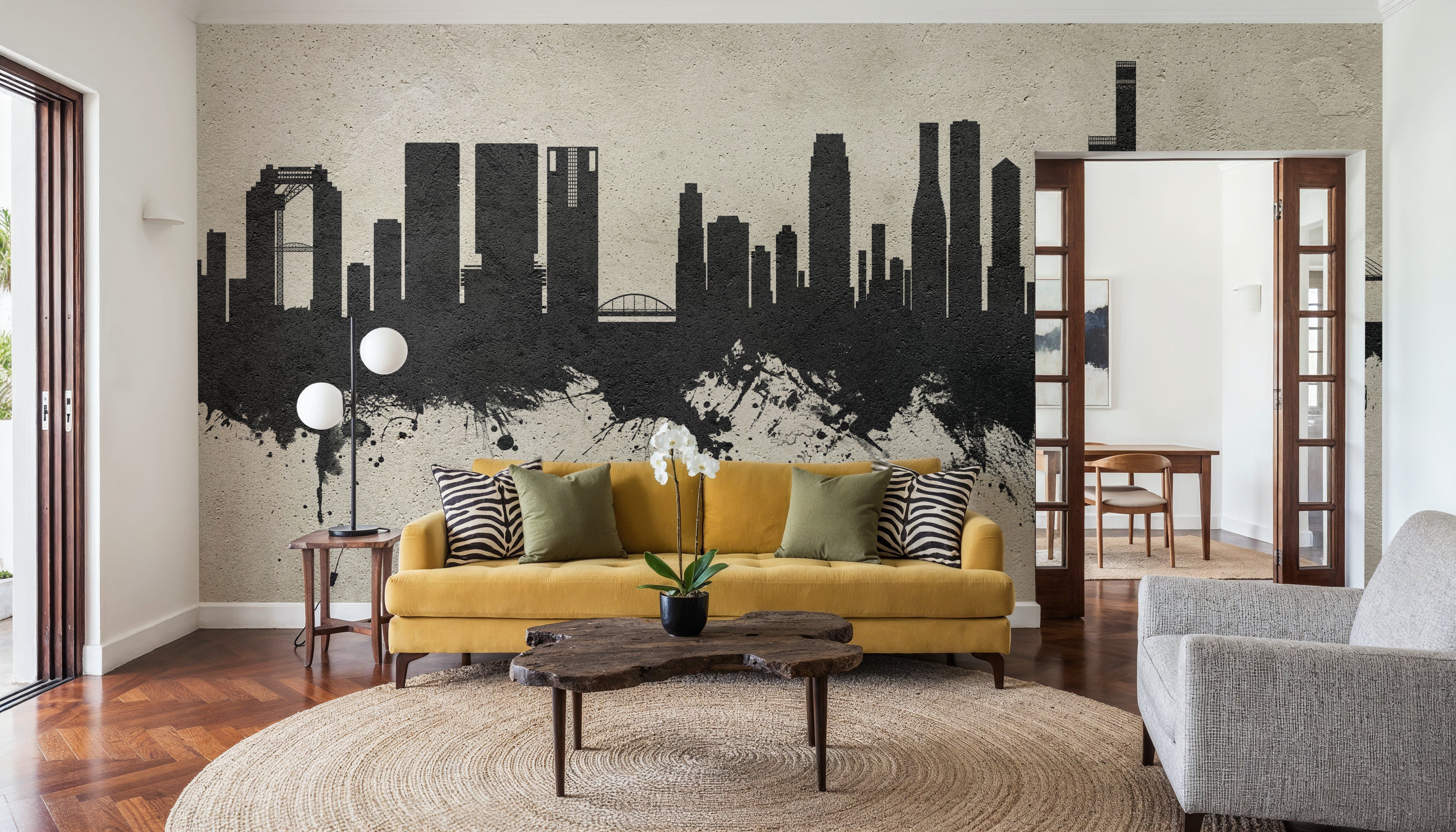 Osaka Skyline Concrete