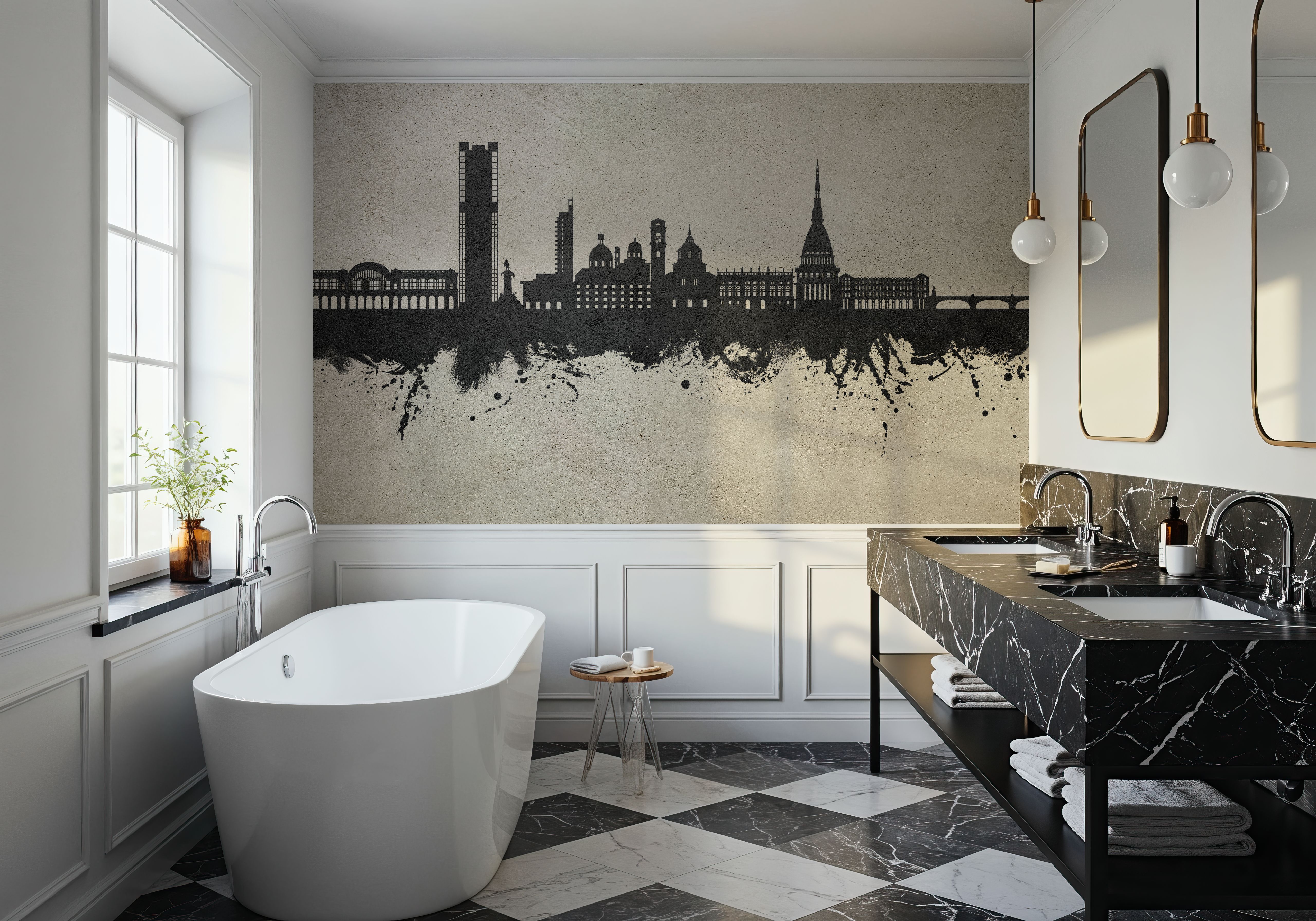 Turin Italy Concrete