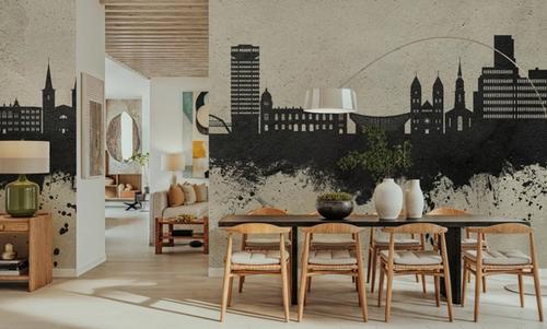 Wuppertal Germany Skyline Concrete