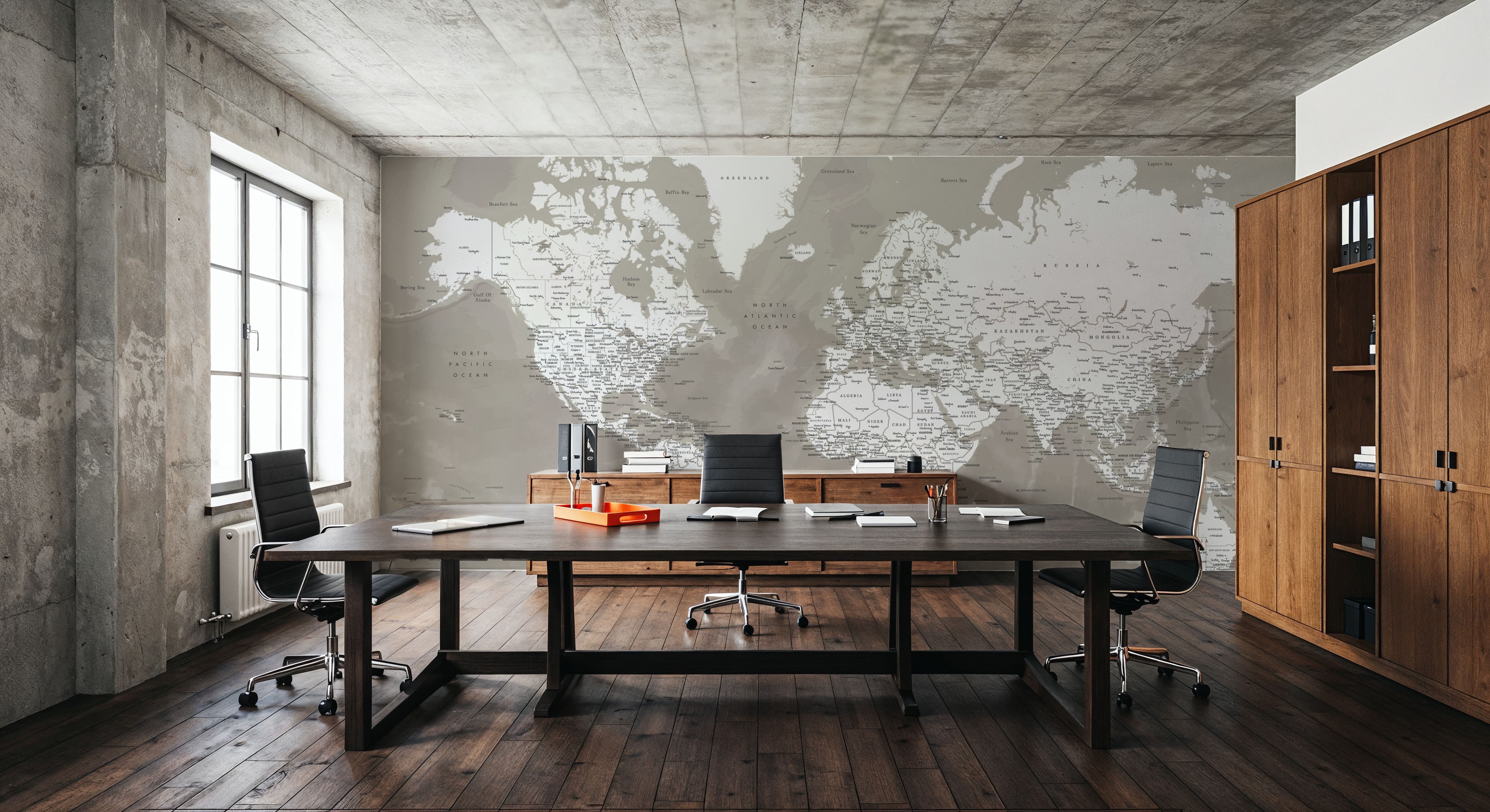 World Map Cities - Orien