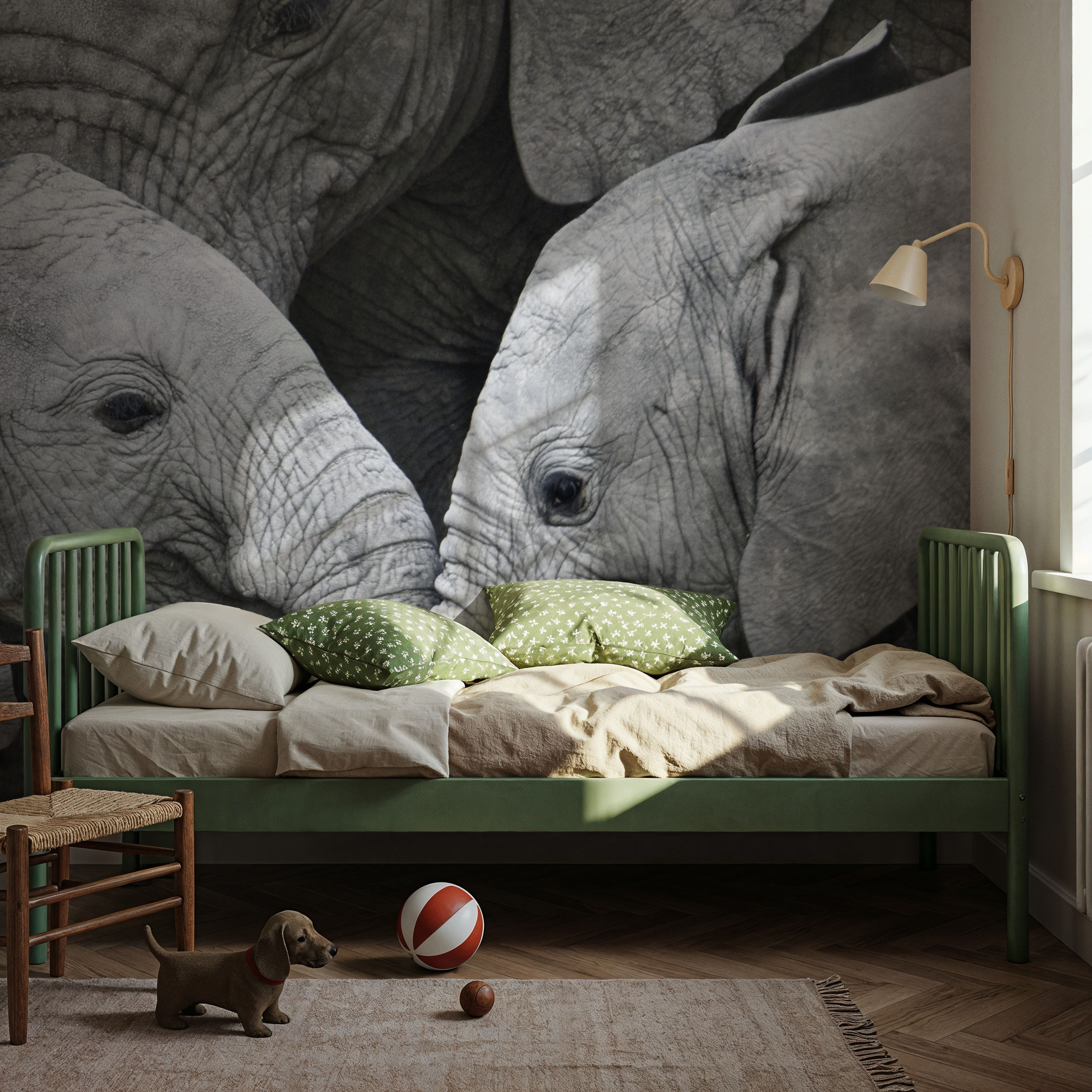 Elephant Greetings Photo
