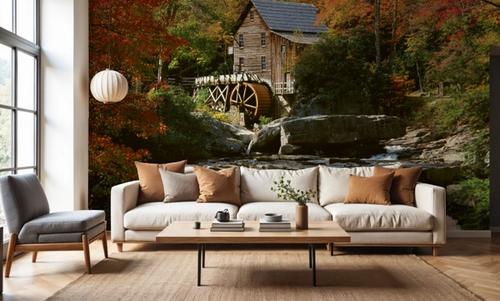 Autumn Watermill Haven