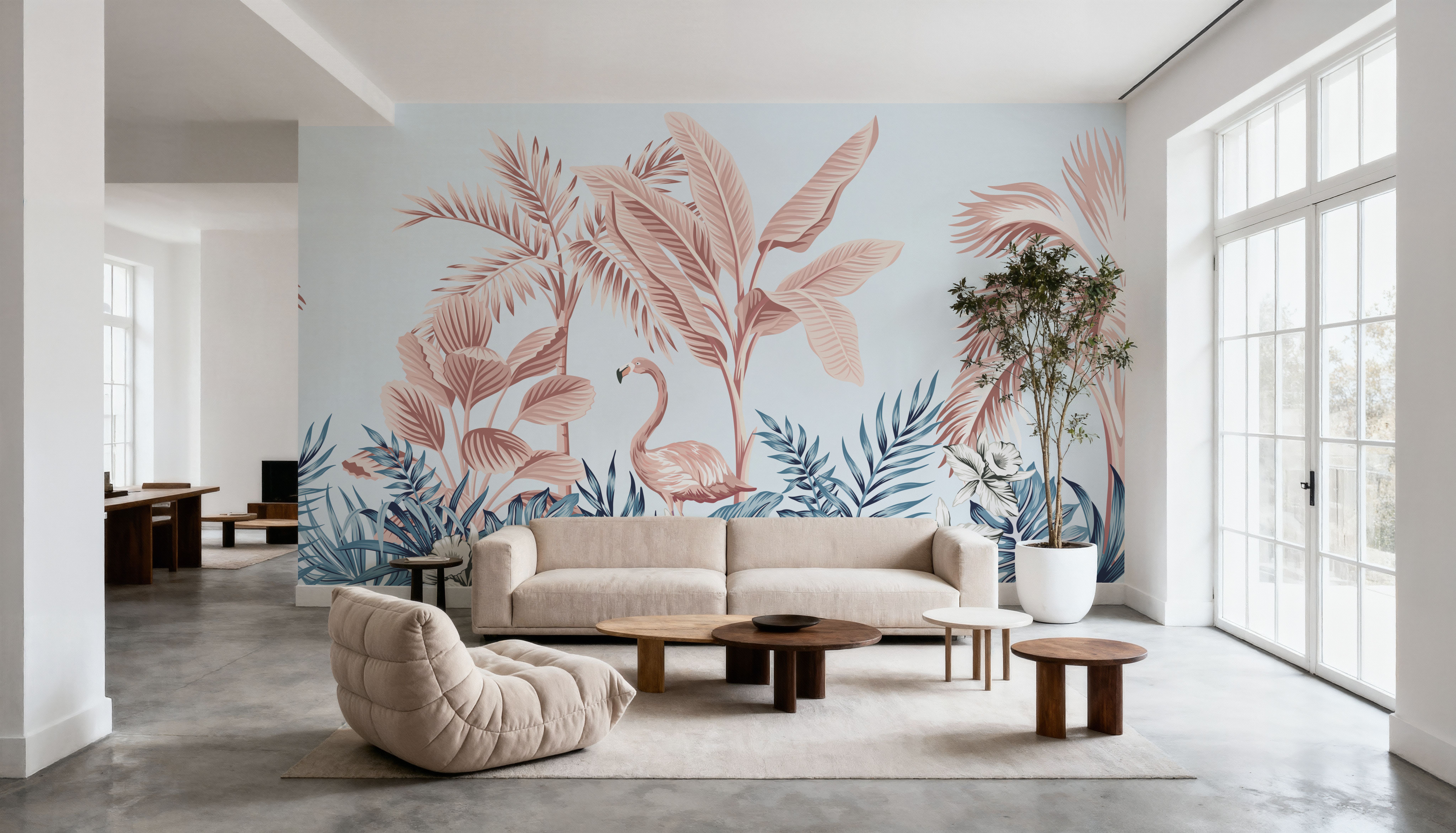 Stealth Flamingo , Wallpaper