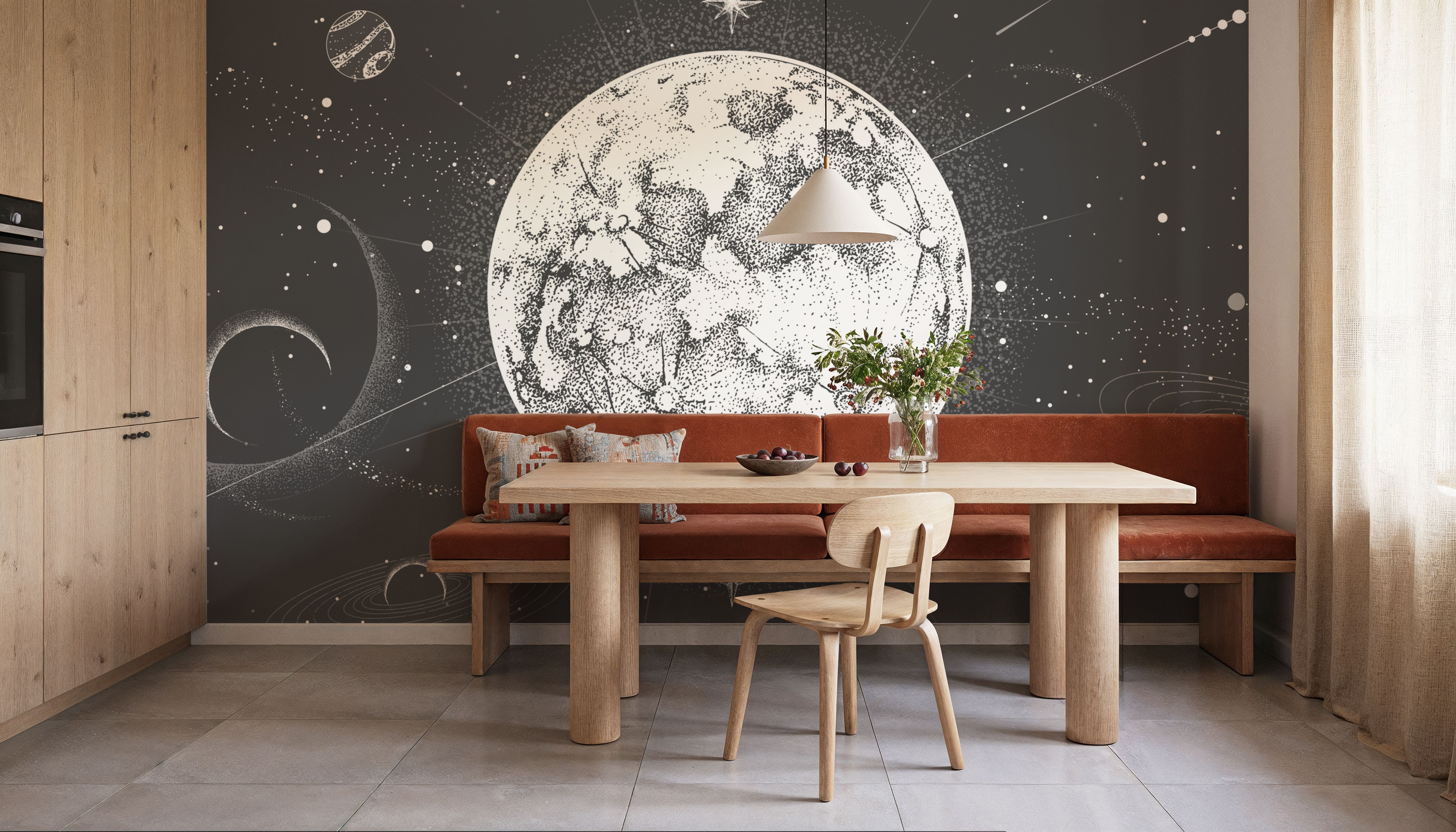 Horiscope Space, Carte da parati