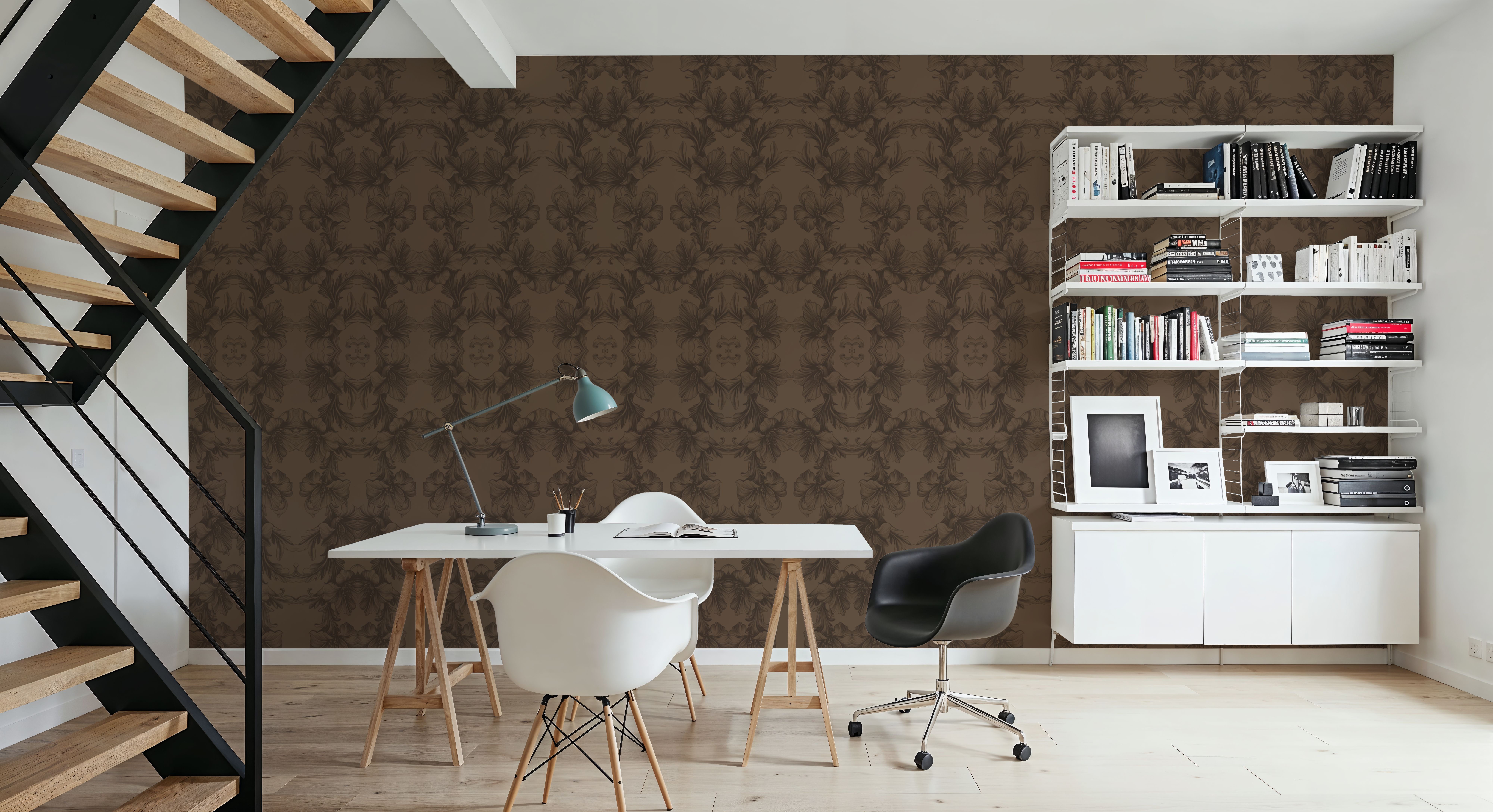 Flower Bridges Small Brown