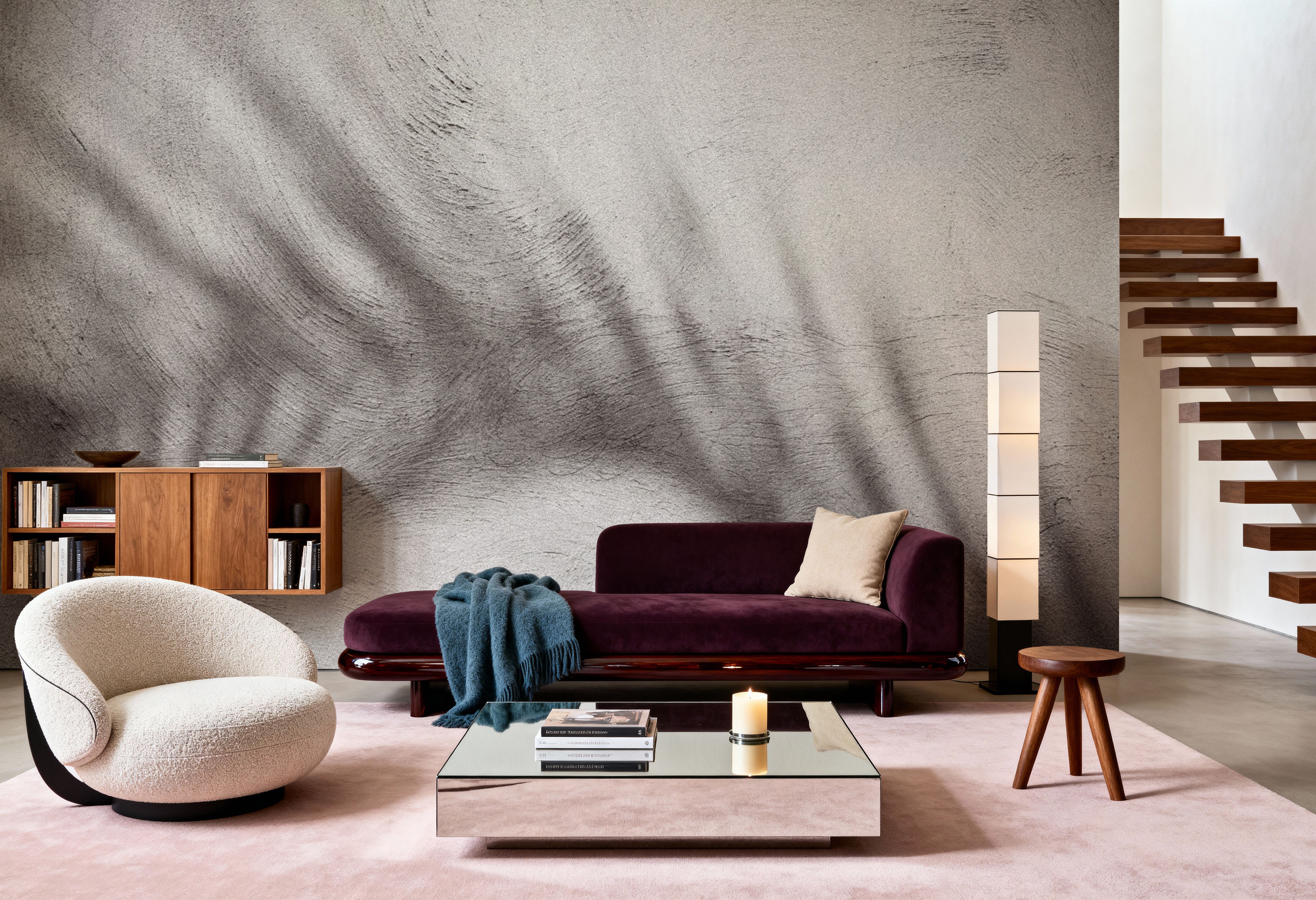 Palm Shadow Afternoon II