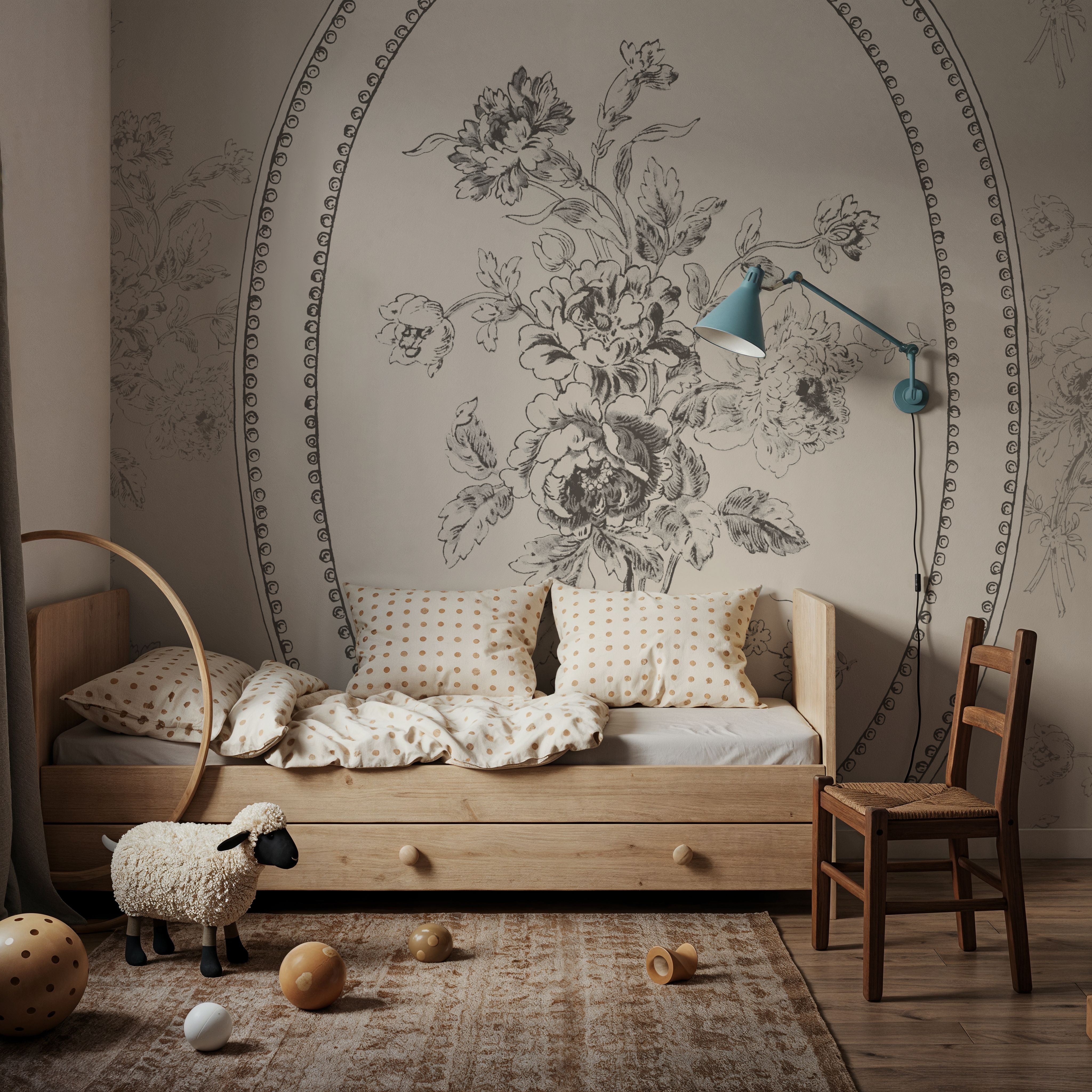 Cottage Roses II Vintage