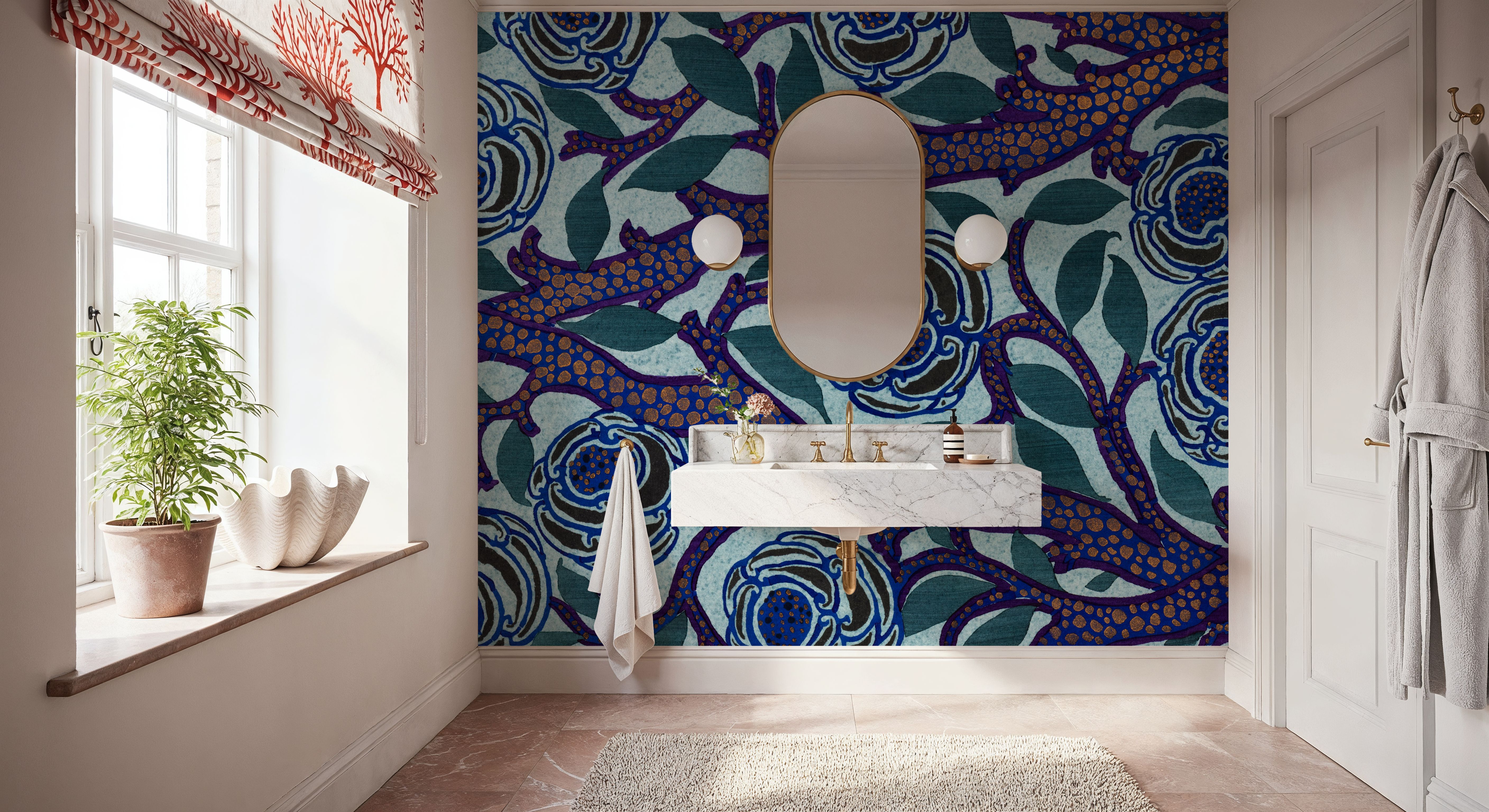 Samarkand Composition, Wallpaper