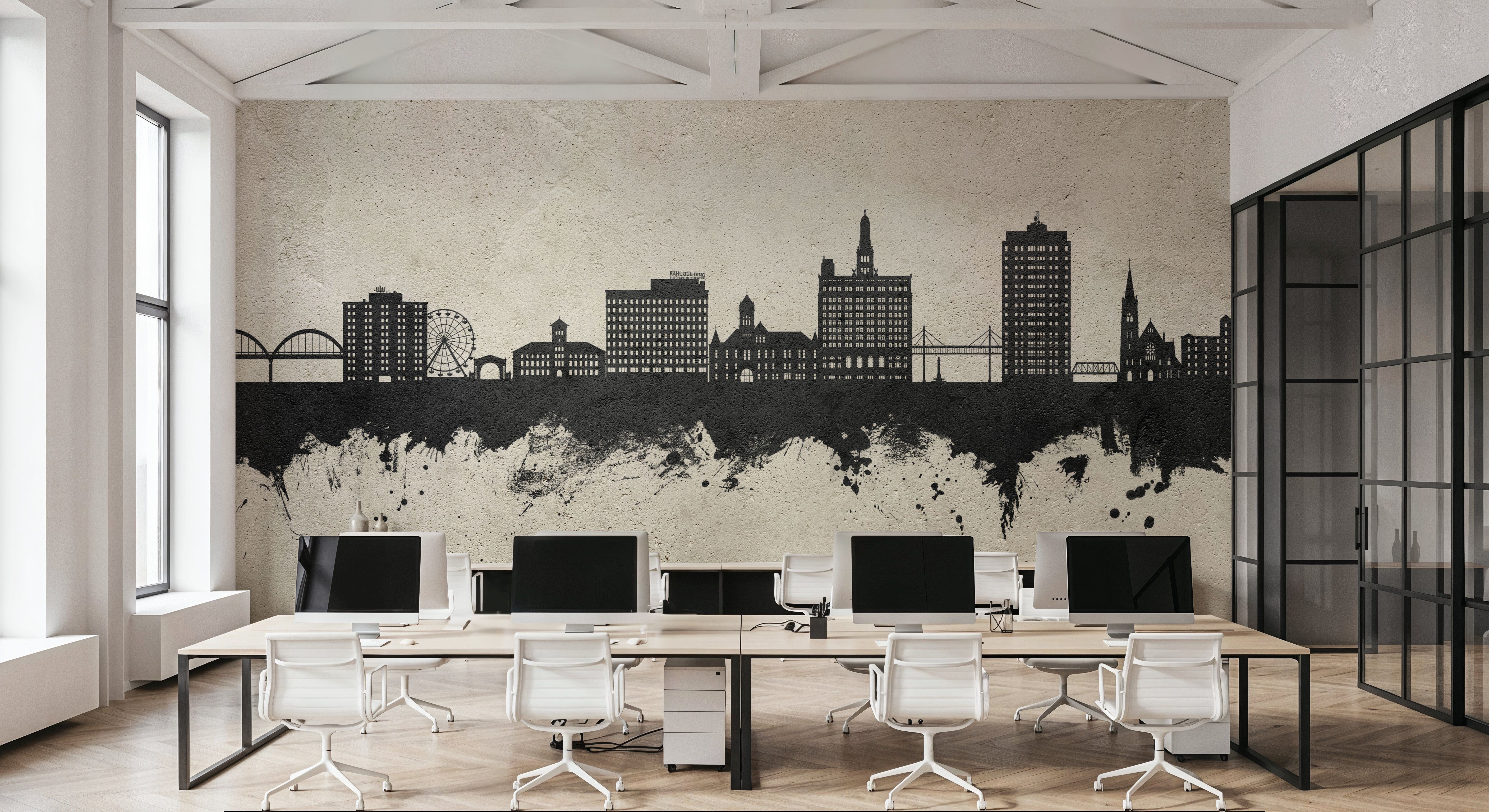 Davenport Iowa Skyline Concrete