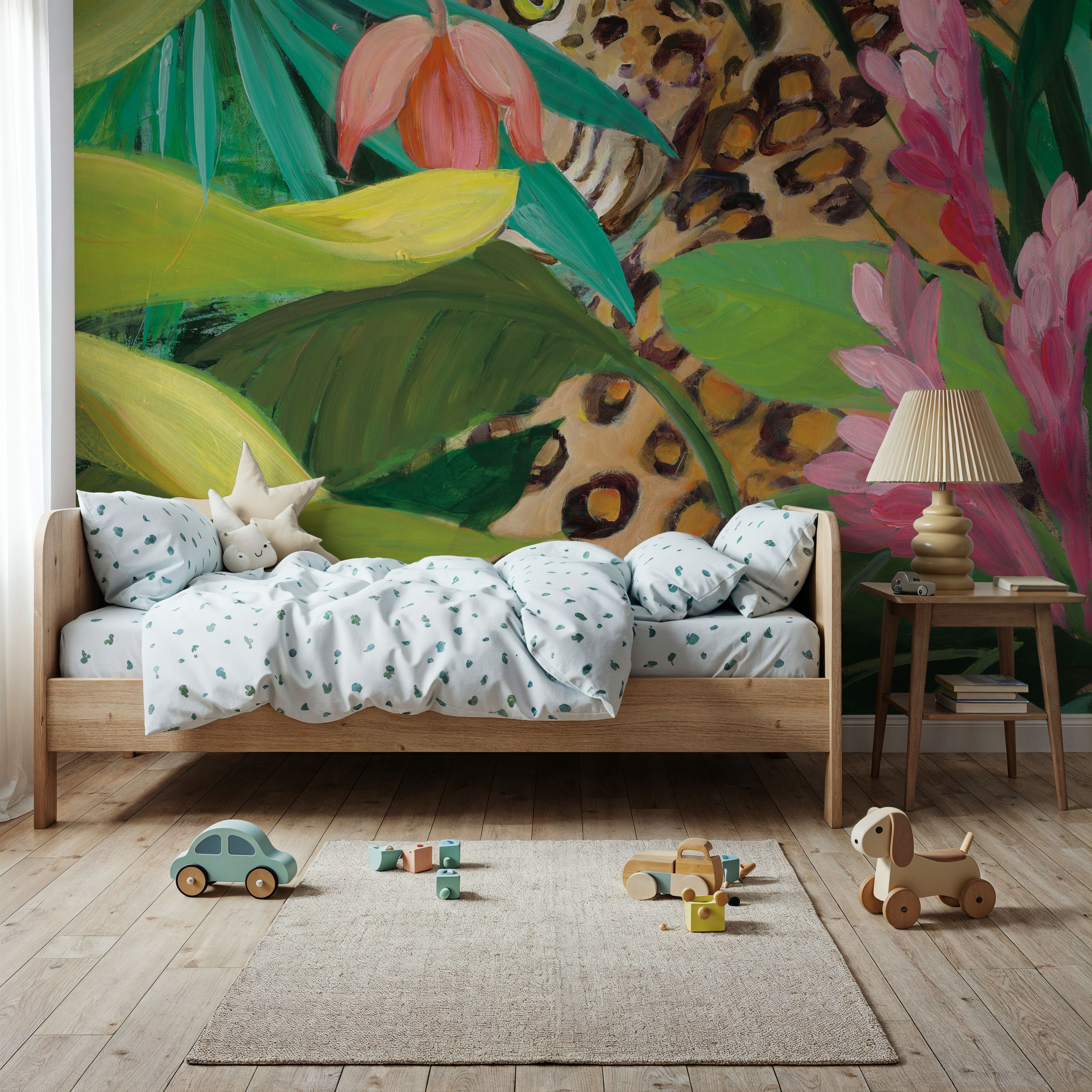 Hidden Behind The Leaves