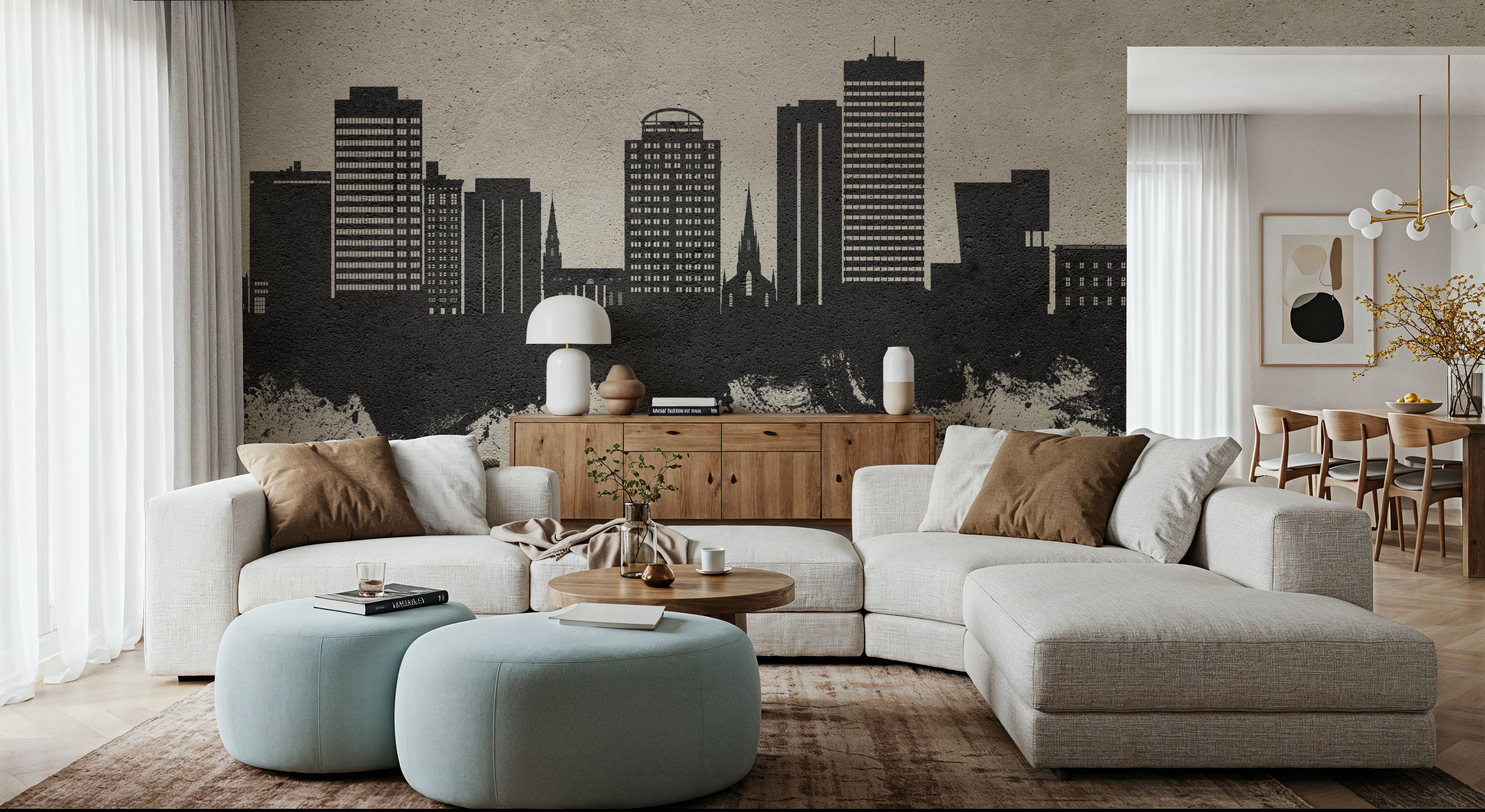 Columbia South Carolina Skyline Concrete