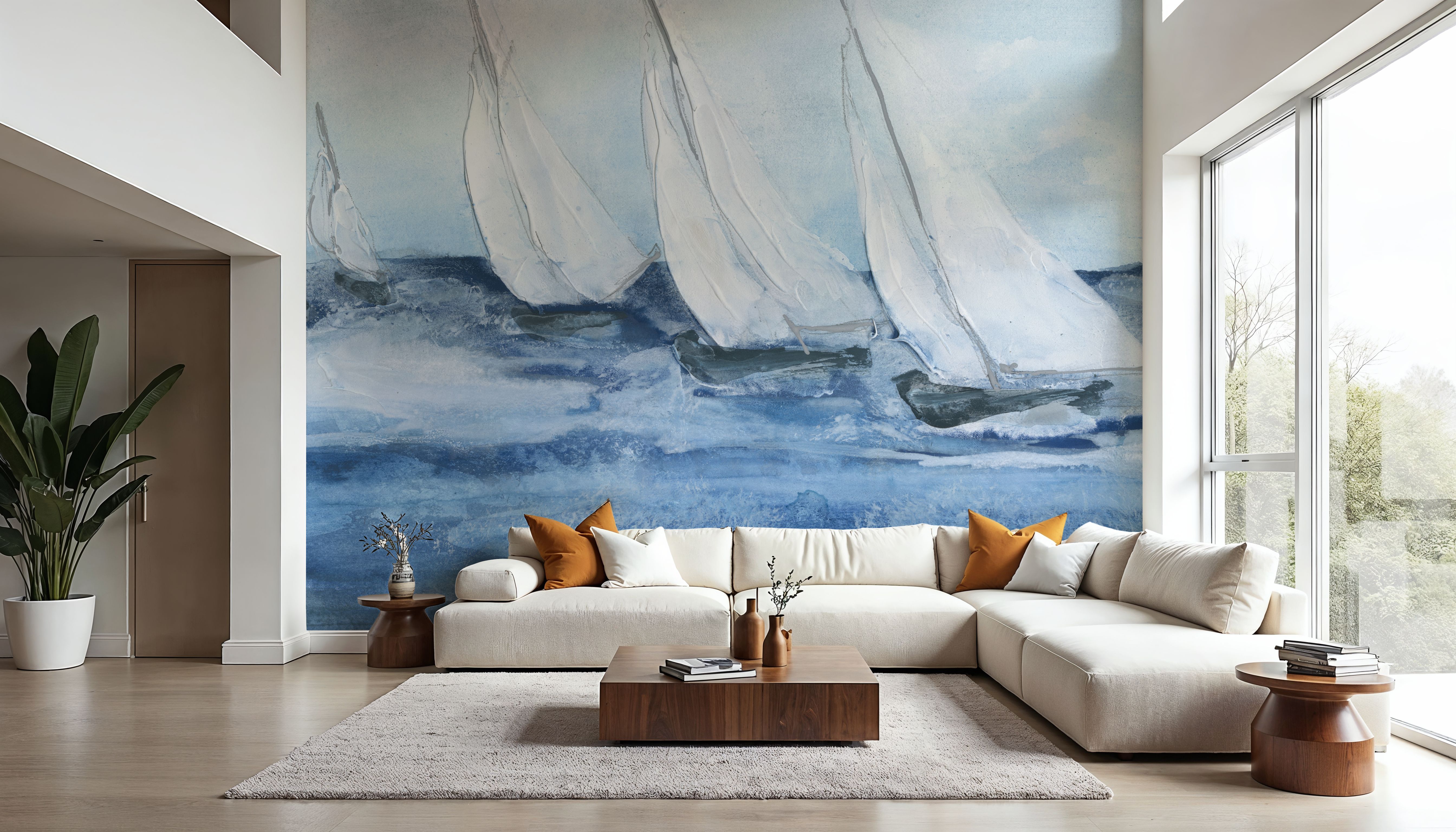 Sails Away, Wallpaper