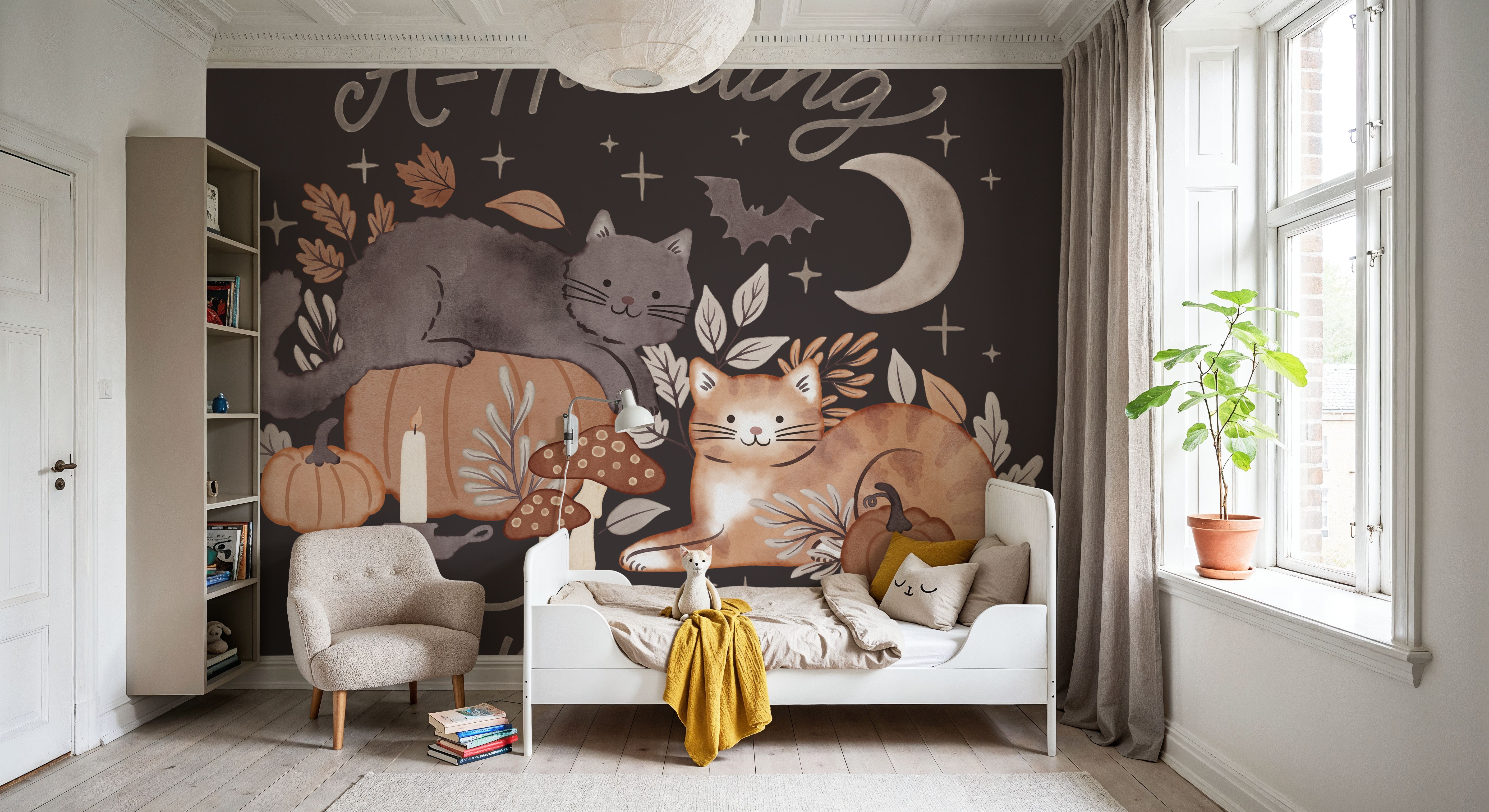 Pumpkins and Paws III Dark