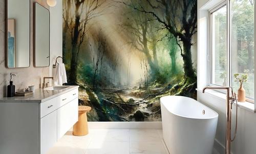 Misty Forest Awakening