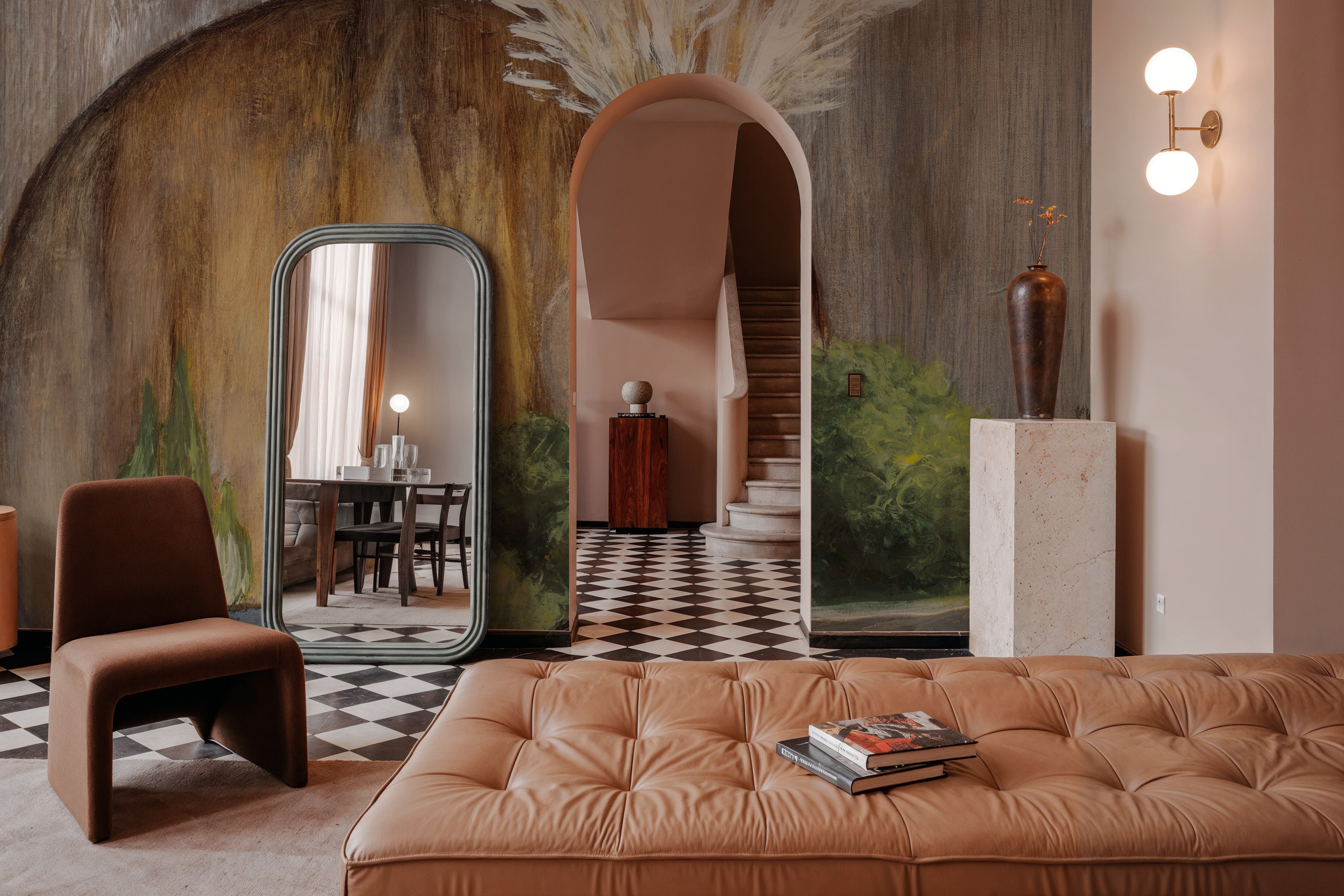 Spring Tableaux II Light Green