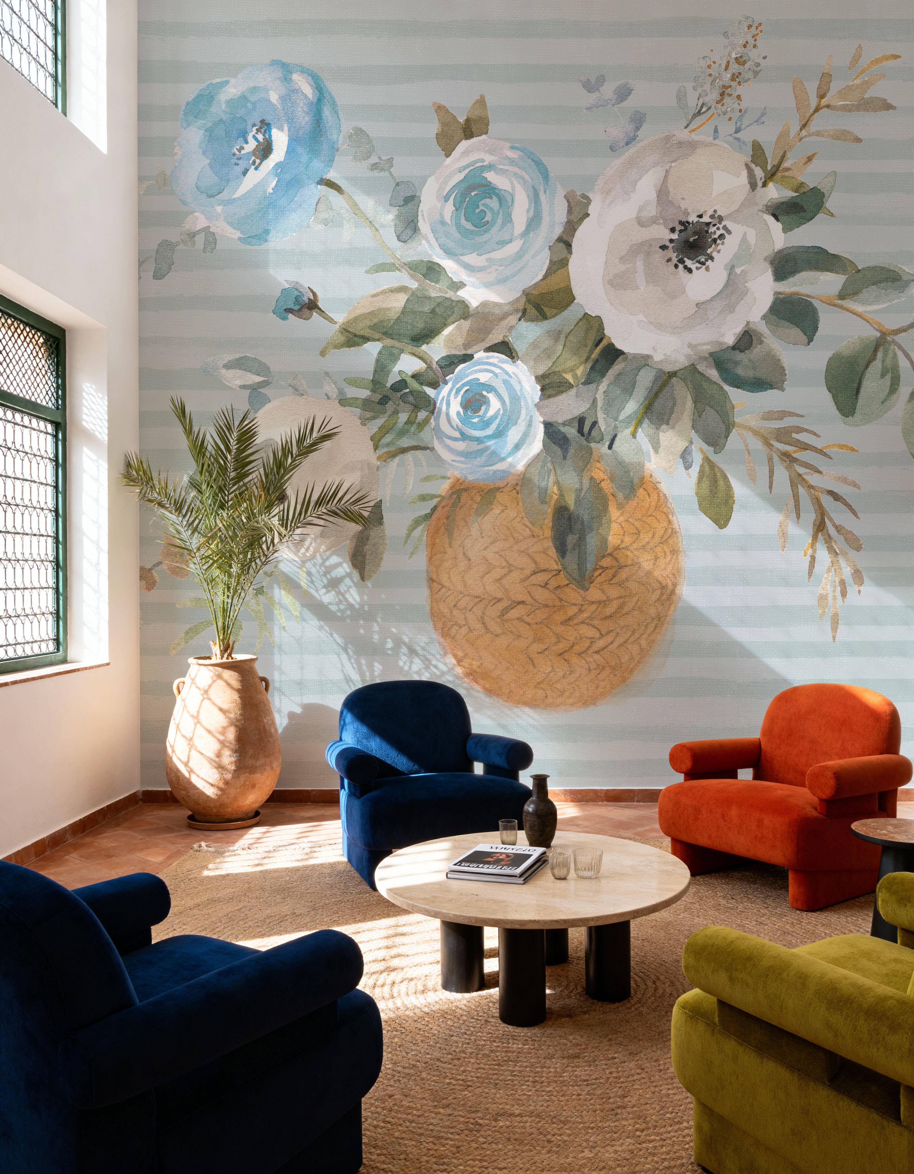 Baby Blue and Bouquet