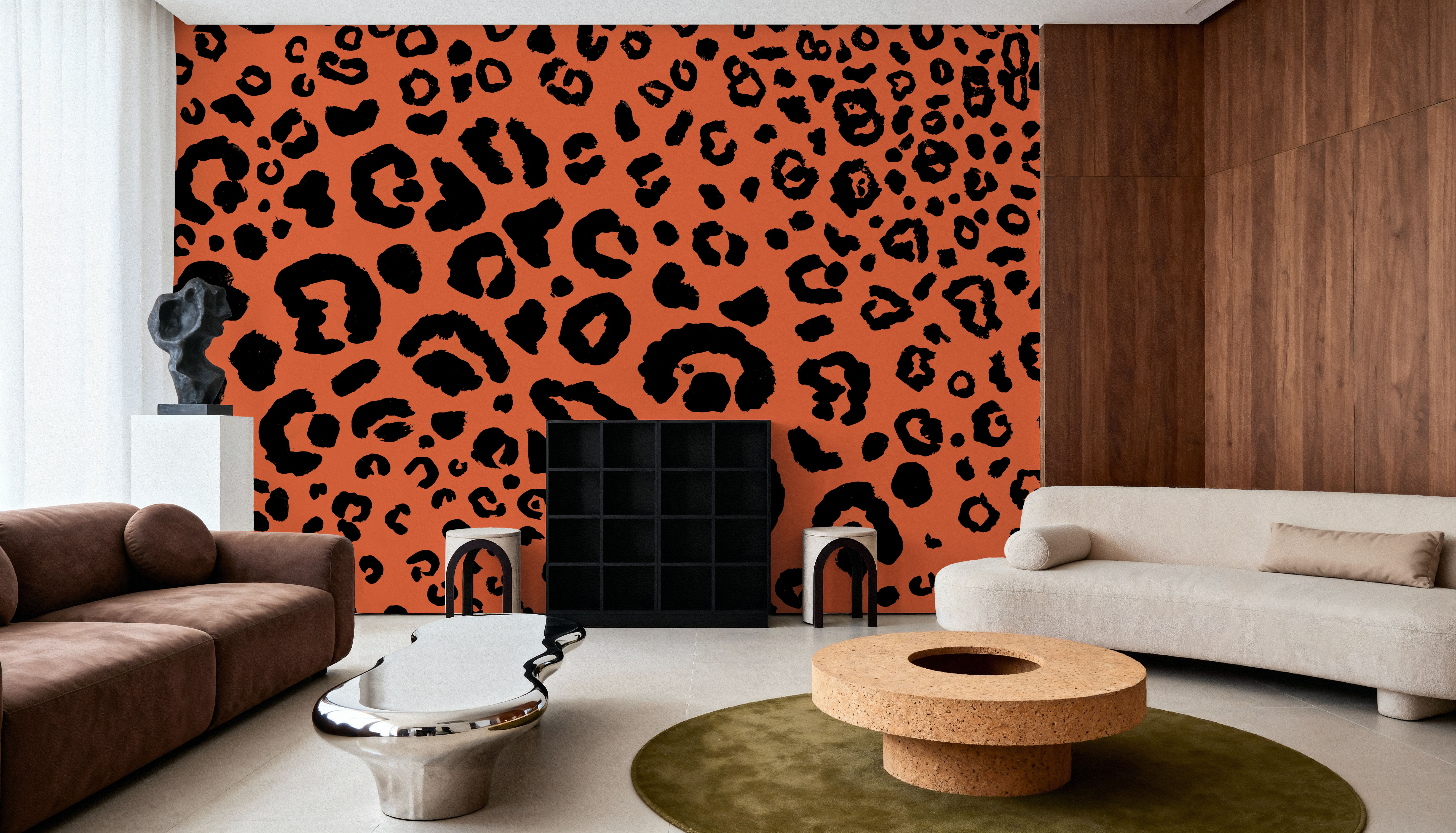 Animal Print II Orange