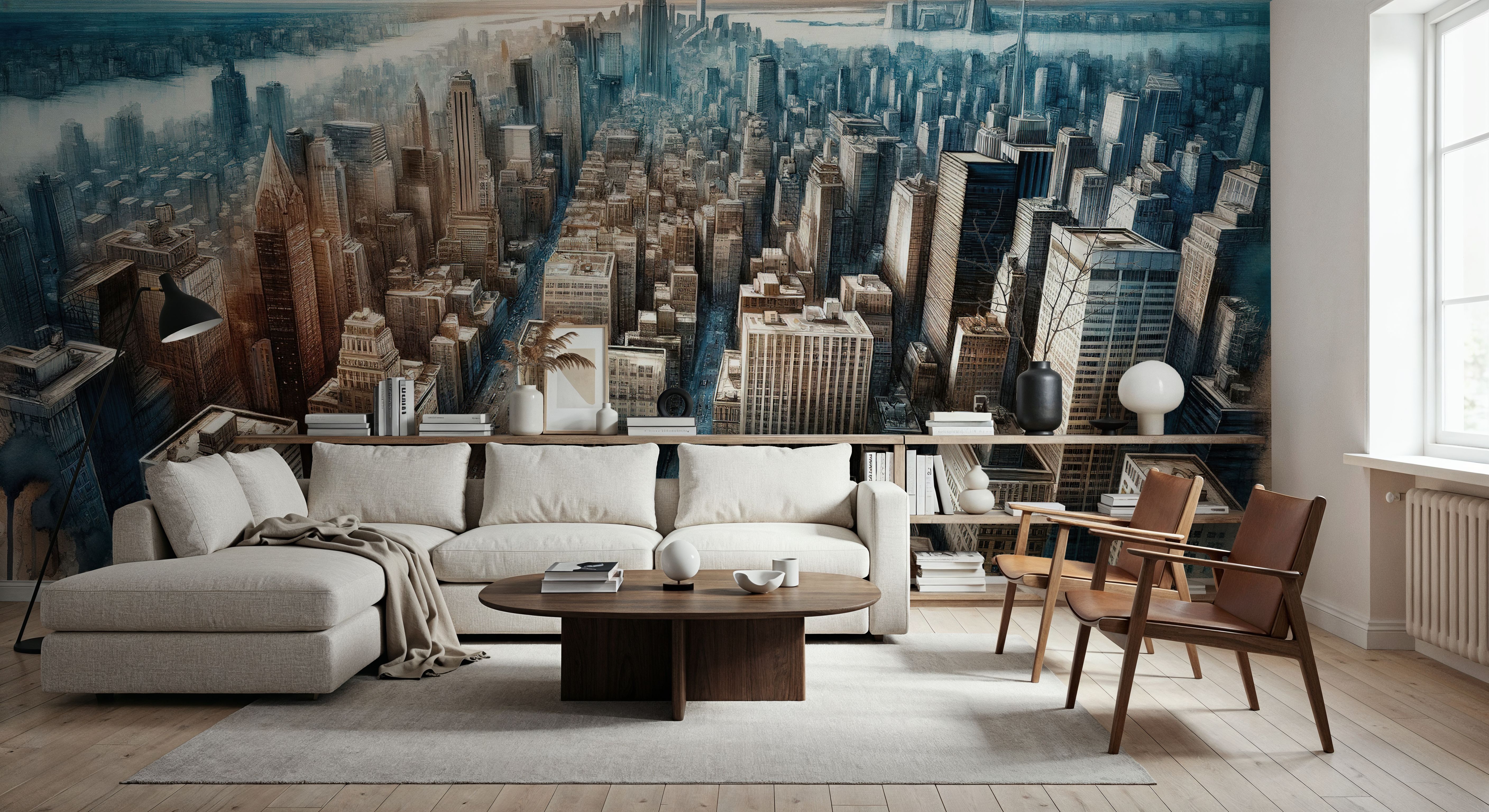 Watercolor Urban Symphony