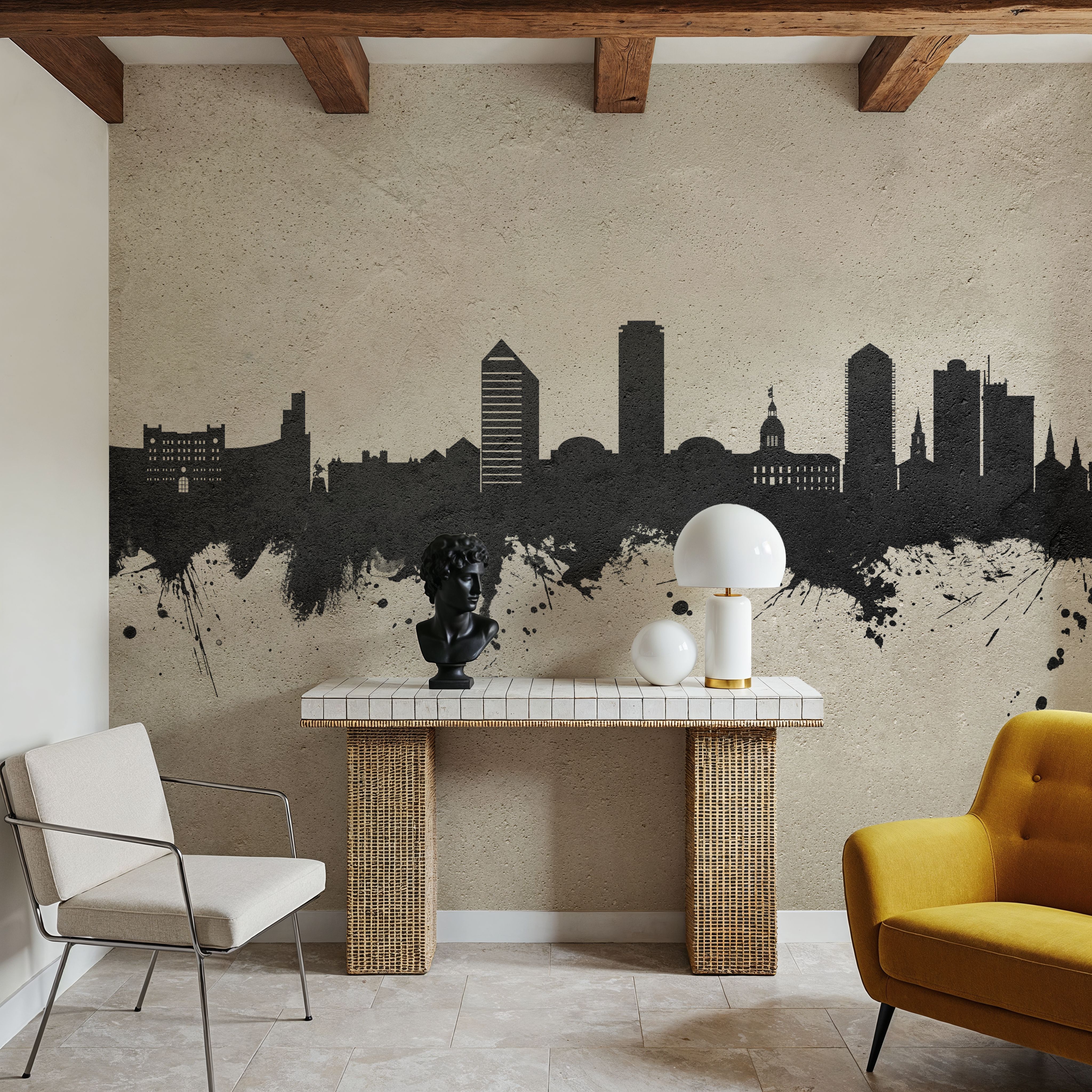 Tallahassee Florida Skyline Concrete