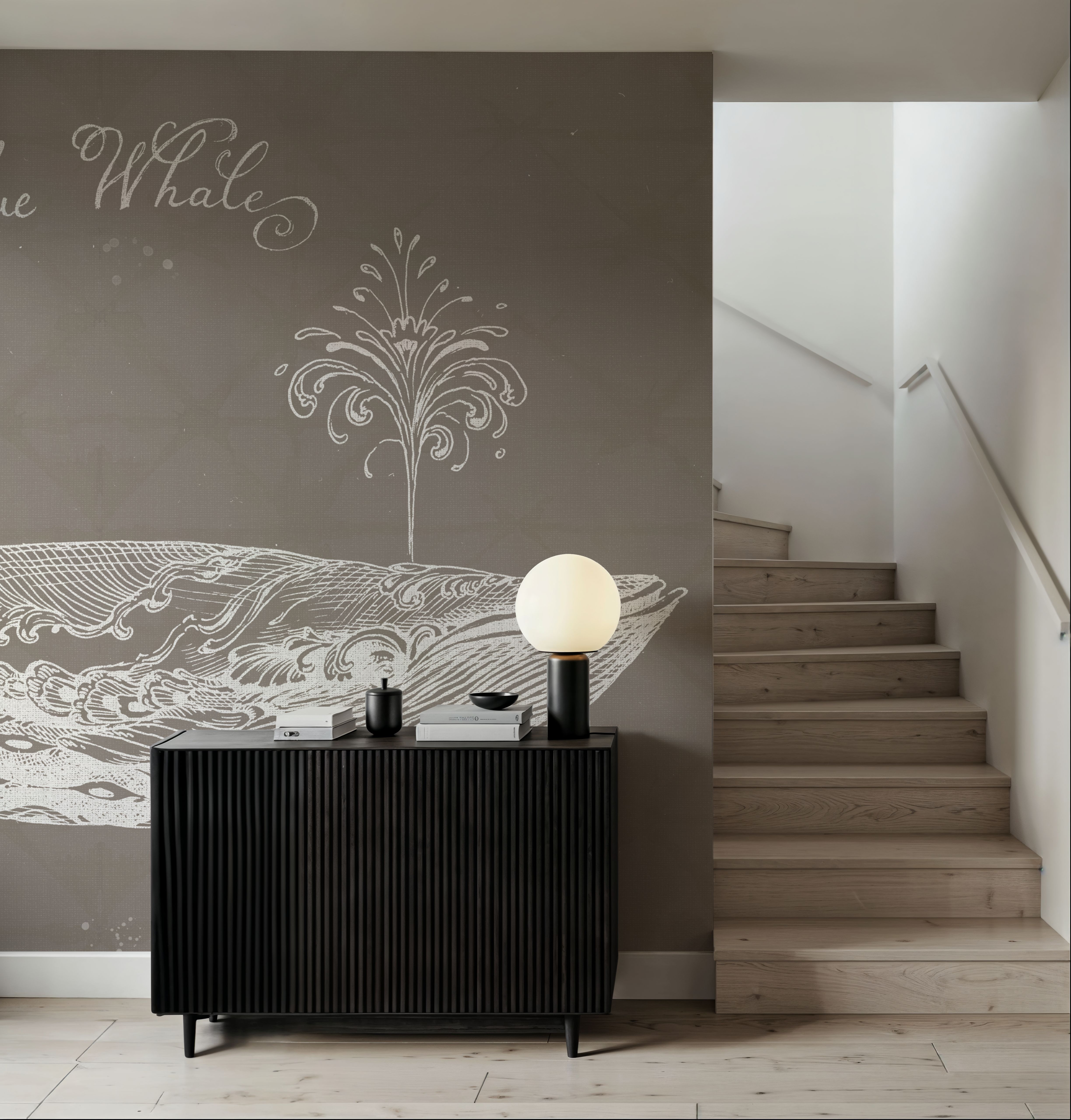 Underwater Life IX Greige