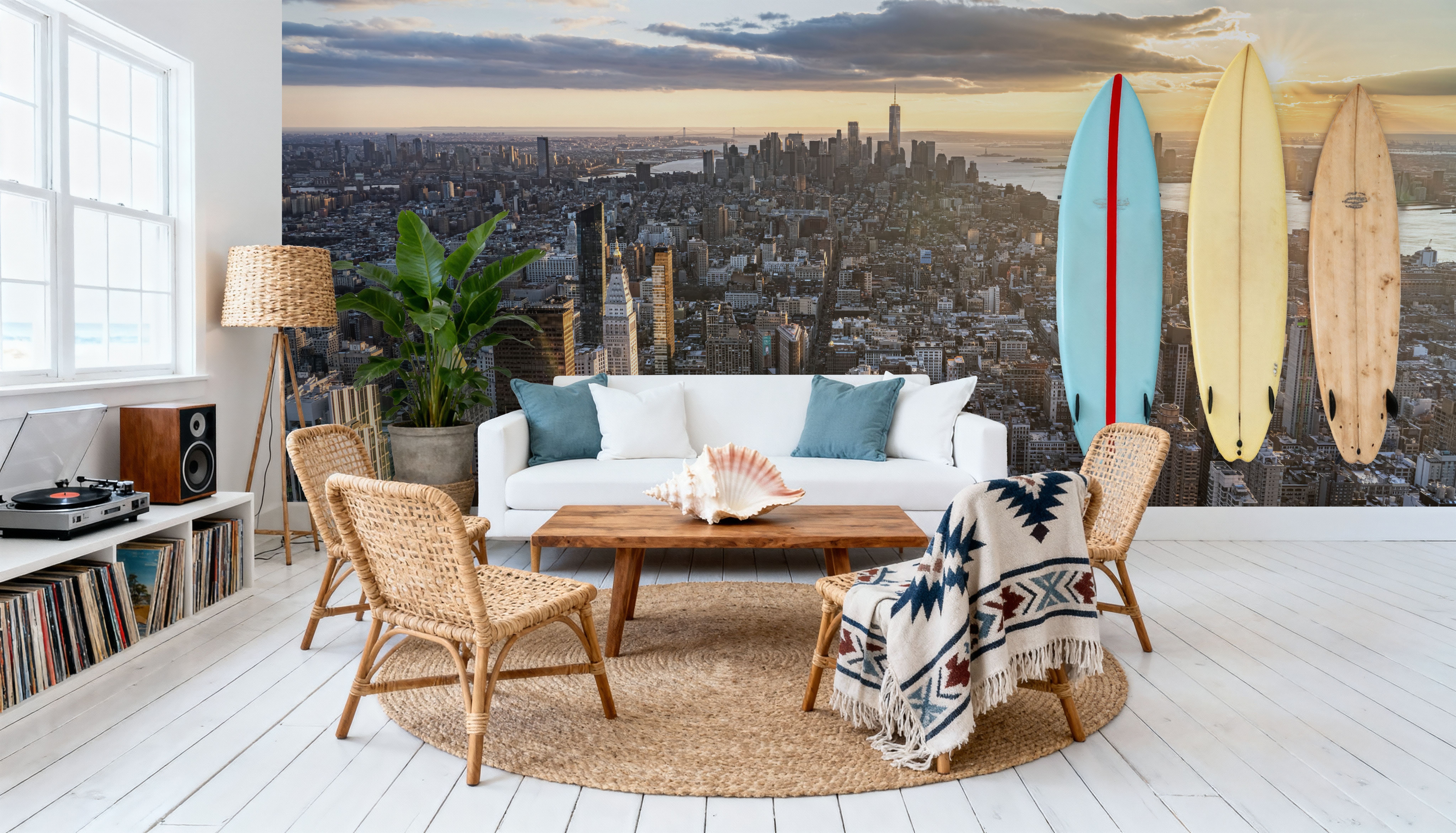 Lower Manhattan Views, Tapeten