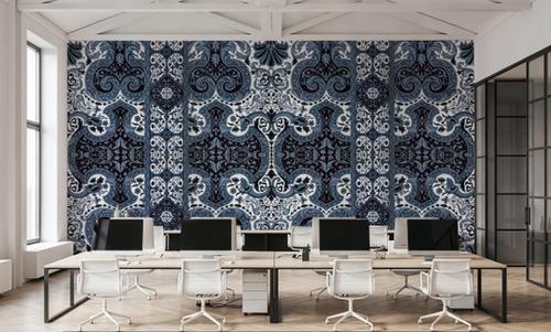 Golden Versailles, French Blue