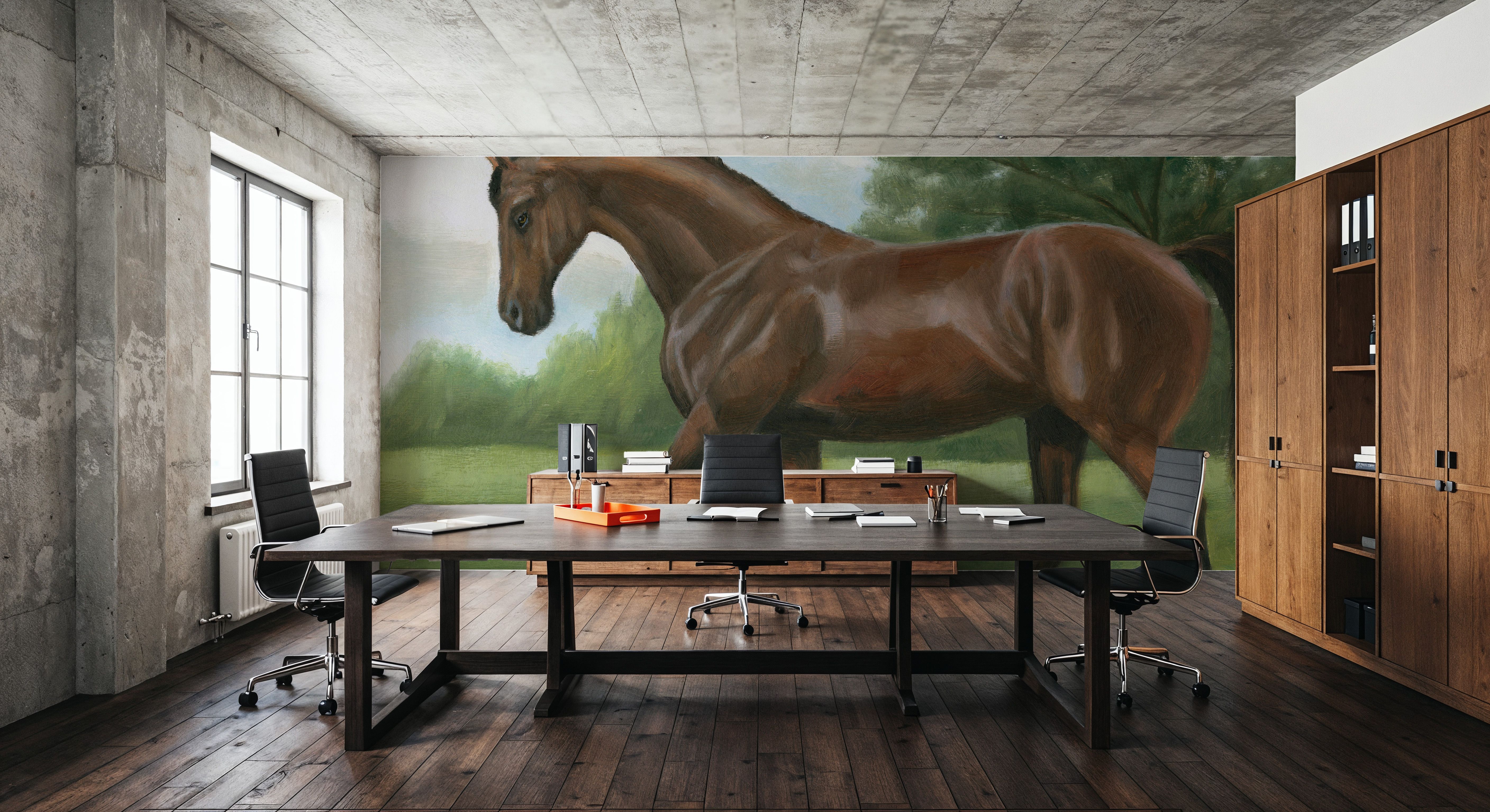 Vintage Horse Portrait I, Papel pintado