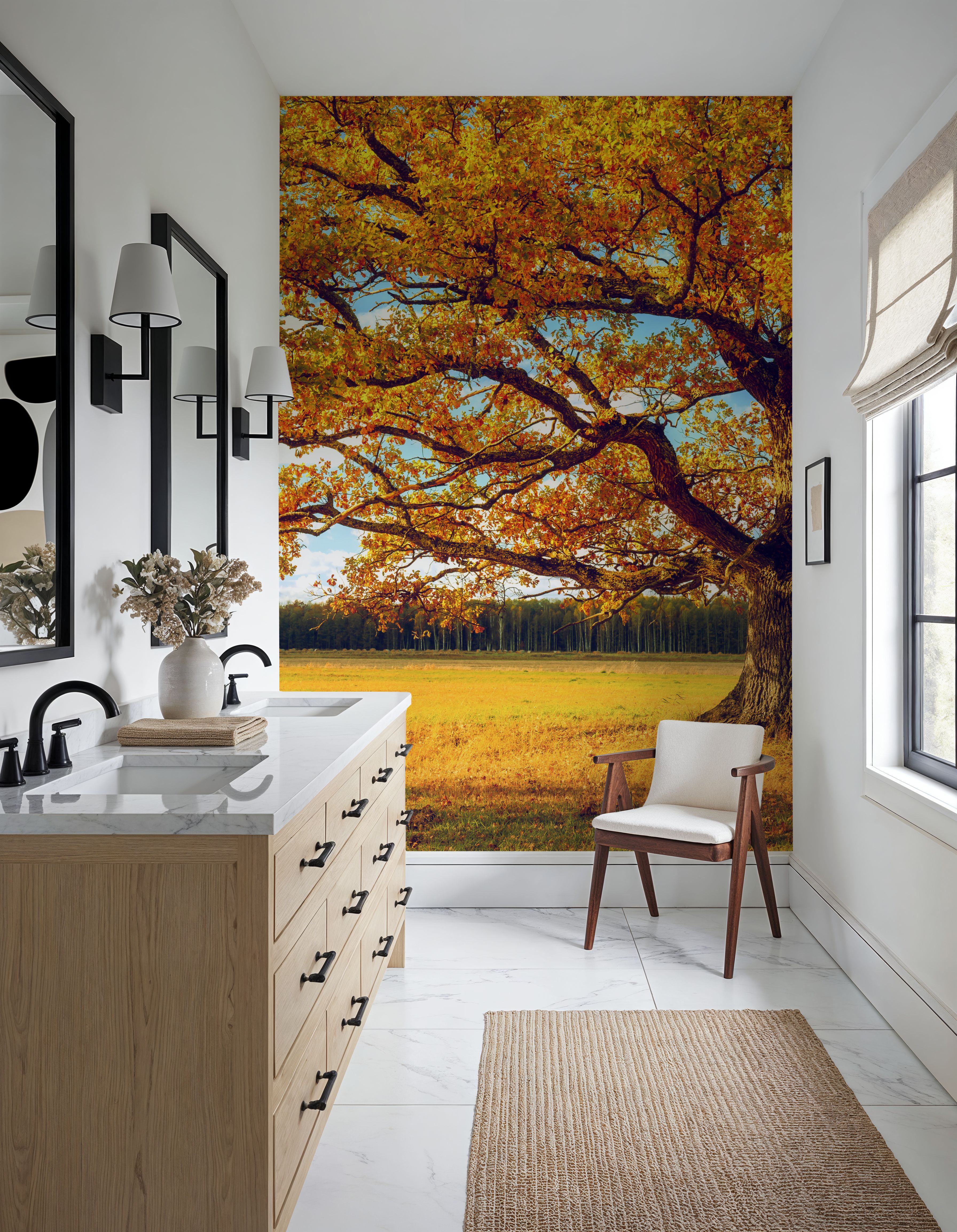 Golden Fall Tree
