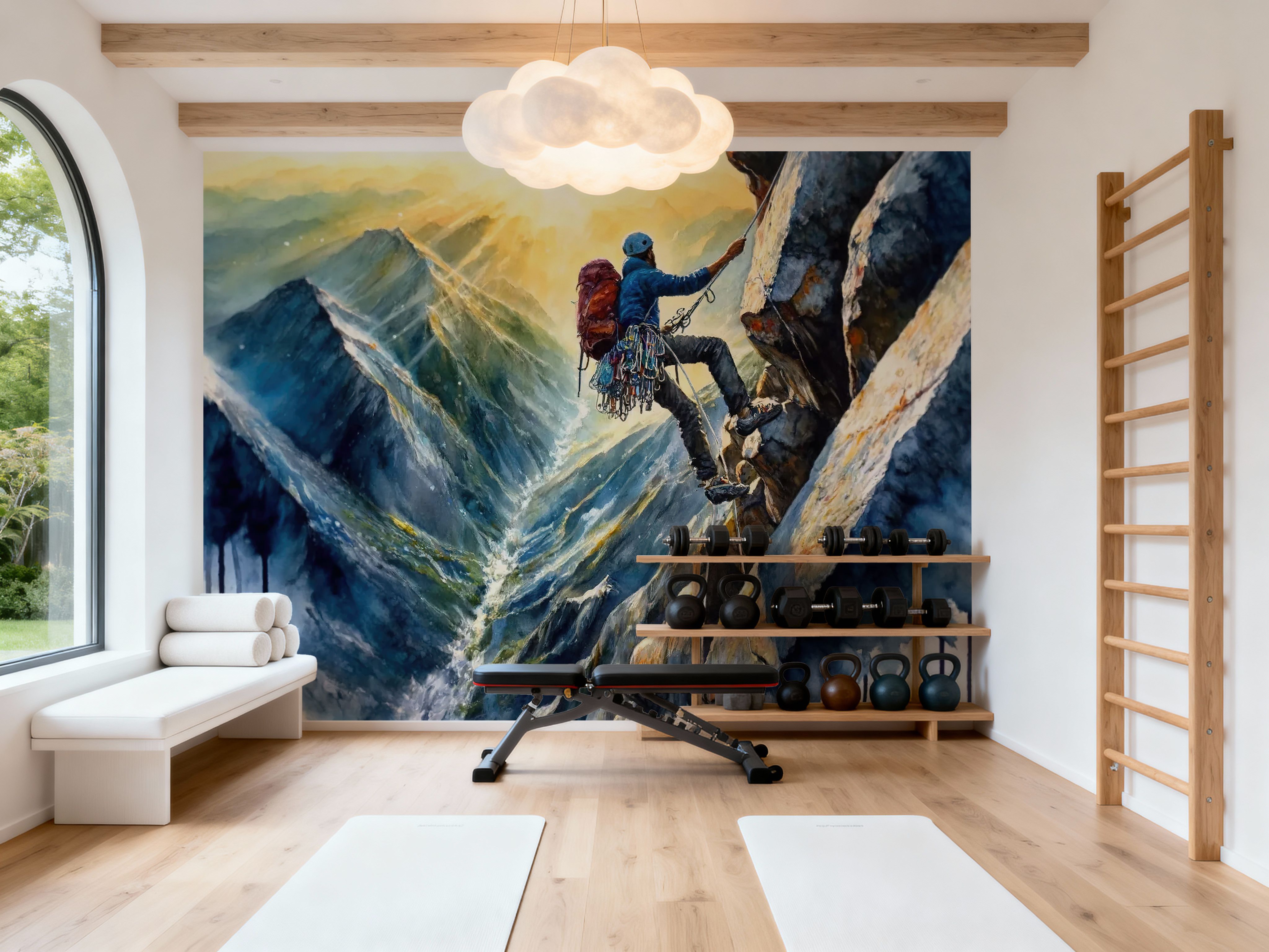 The Climber's Dance with Nature