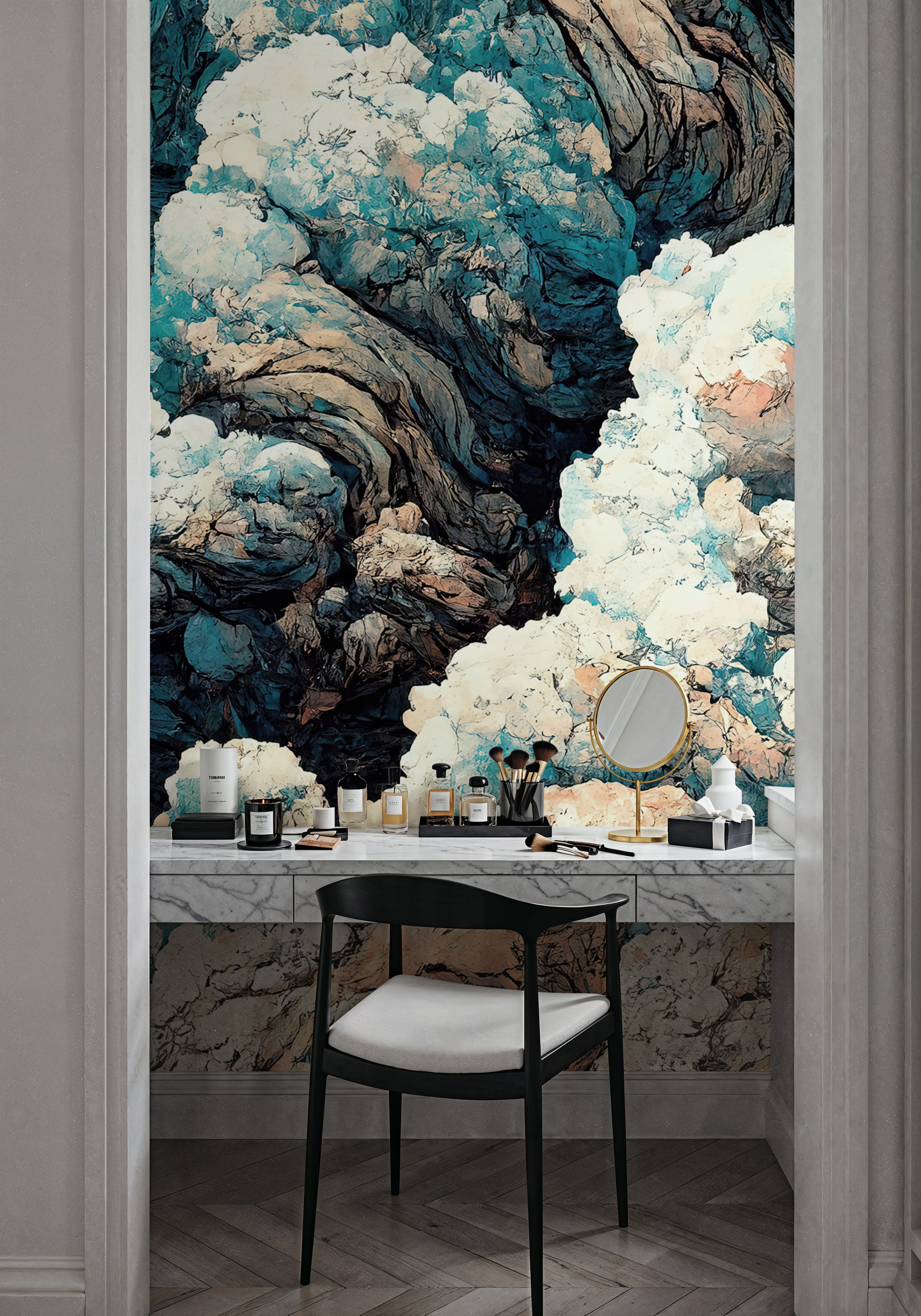 Clouds And Waves