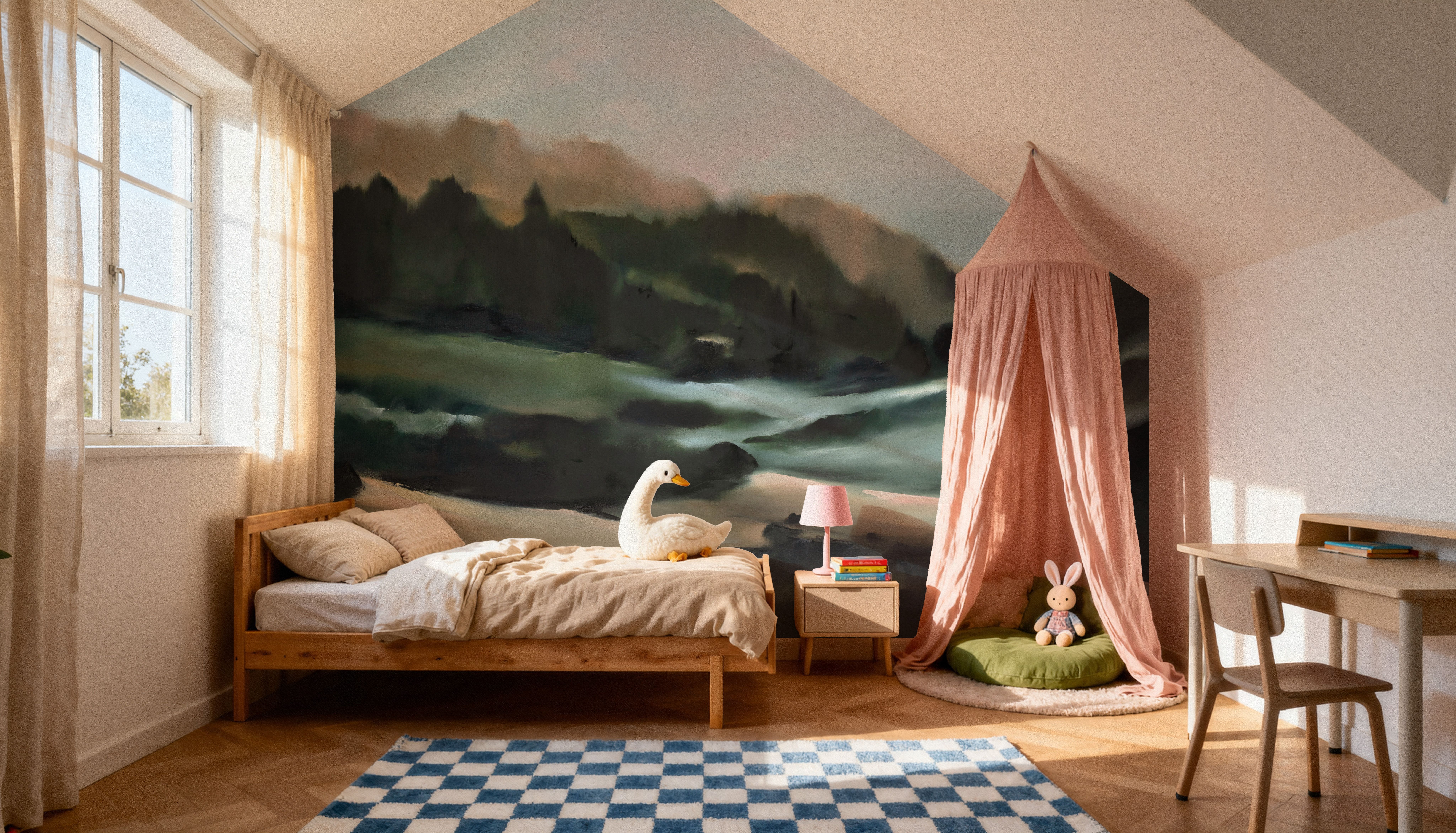 Mystic Valley, Tapet