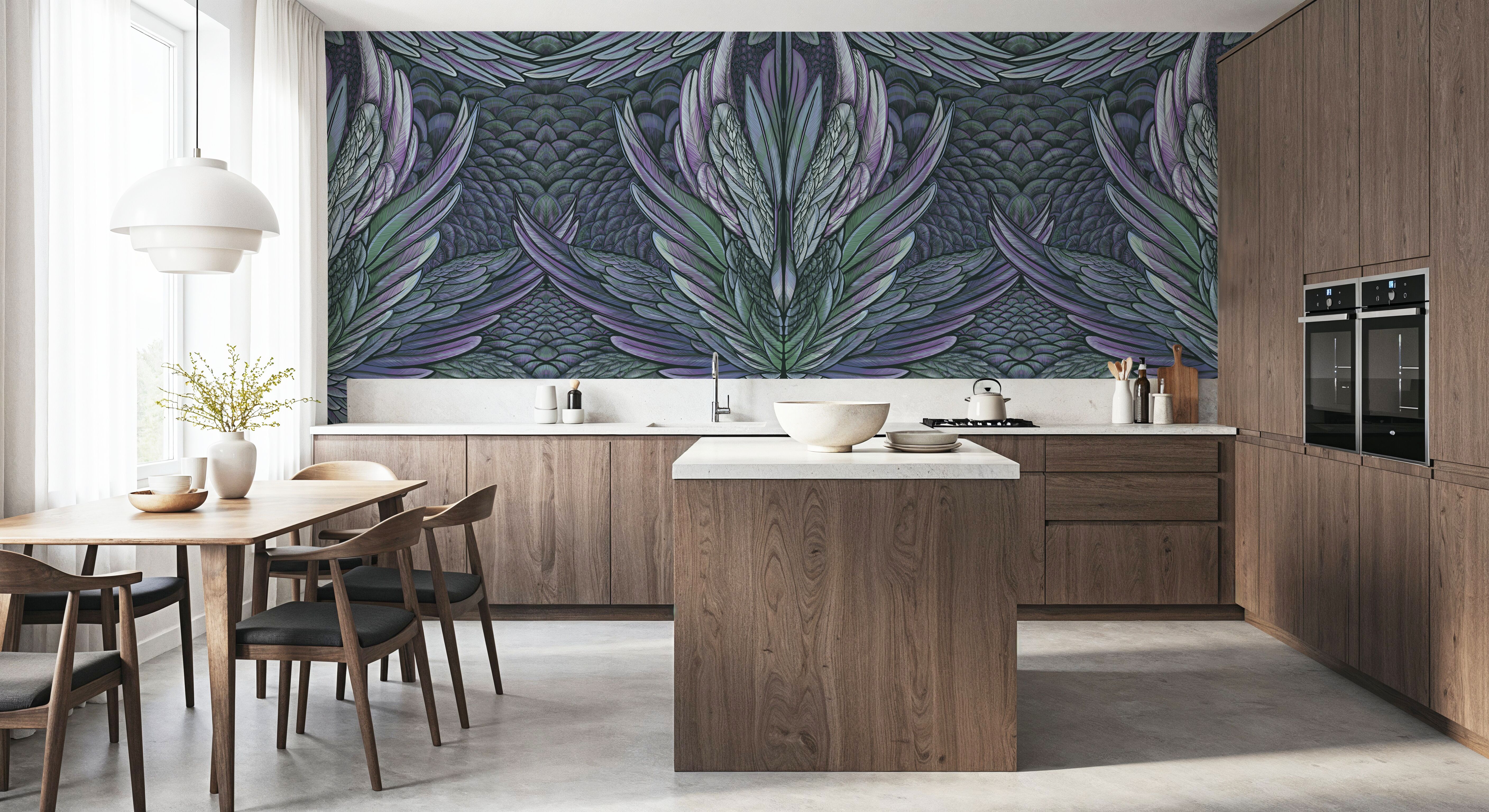 Irridescent Dusky Purple