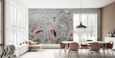 Flamingo Tapestry
