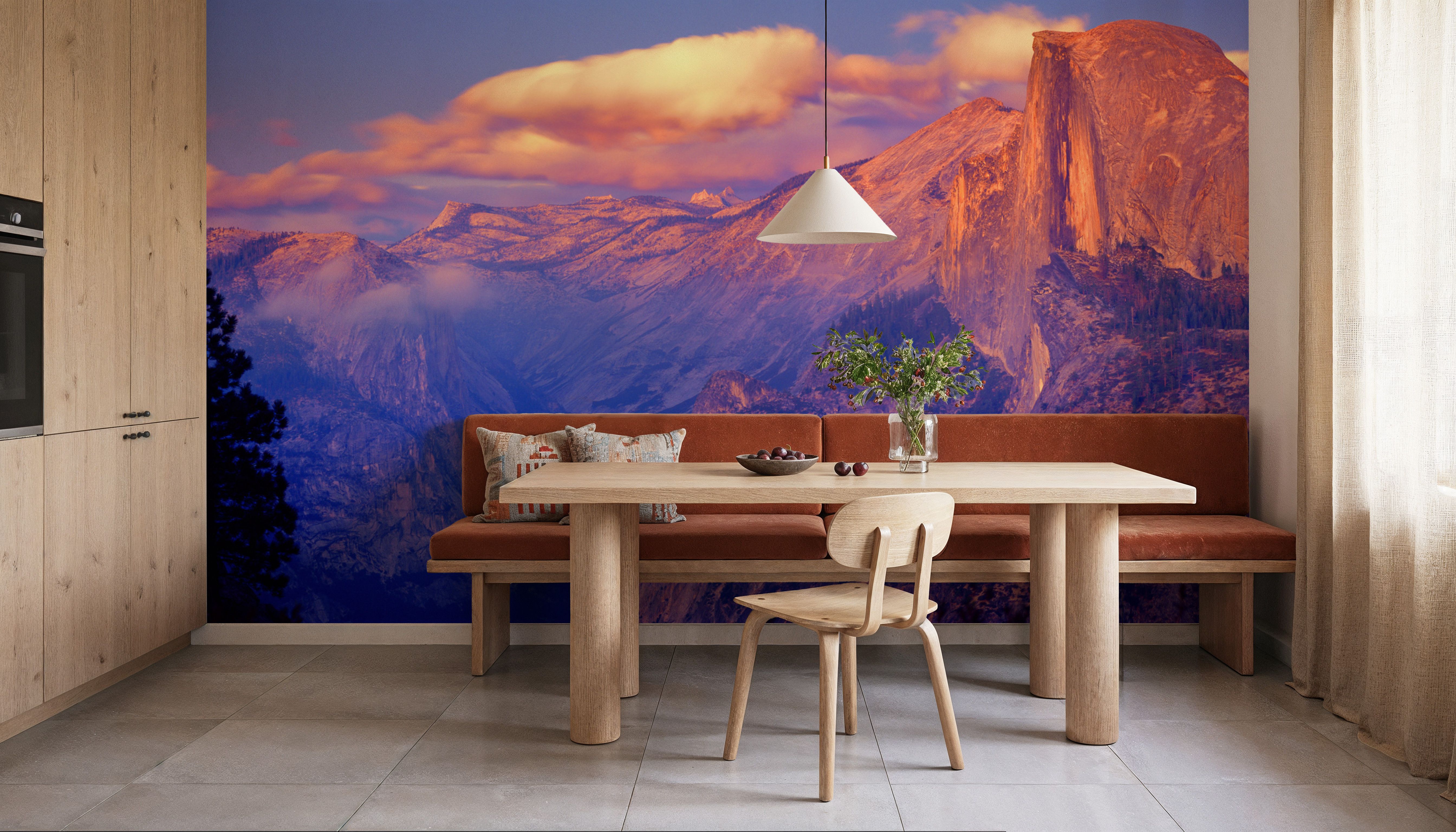 Half Dome in Falling Sunlight