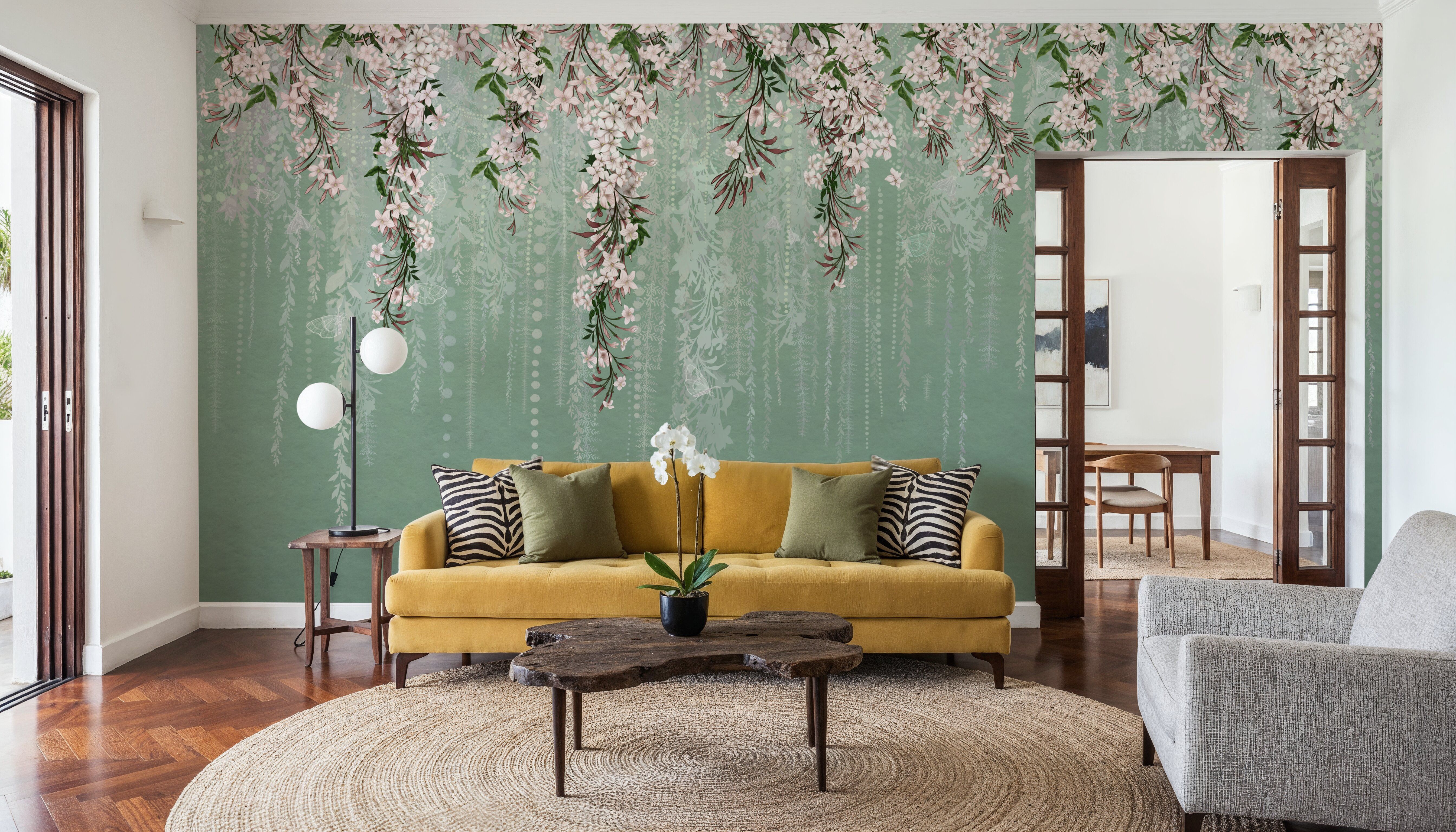 Jasmine Bower Mint Green