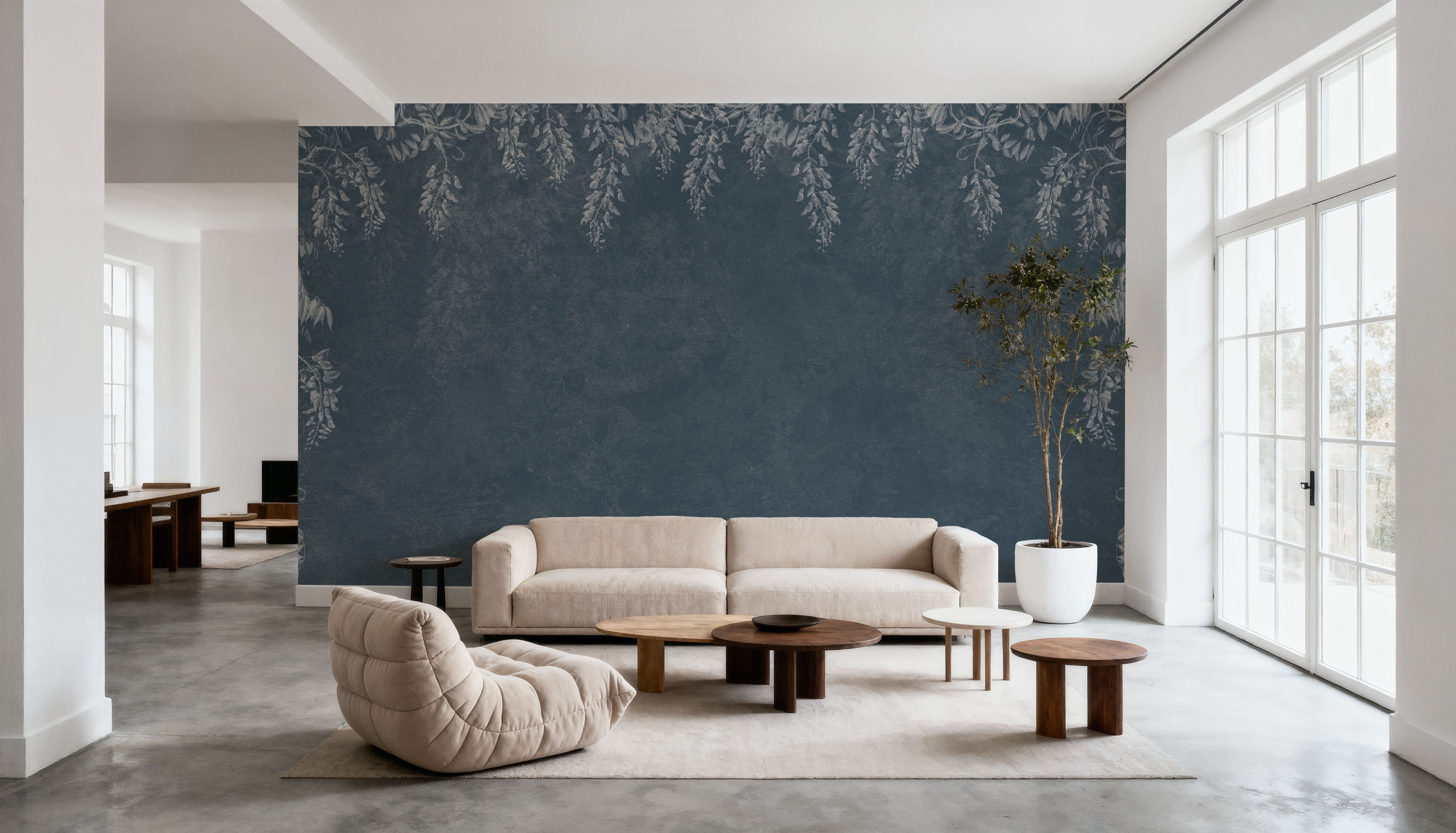 Welcome to our Theatre, Dusty Prussian Blue