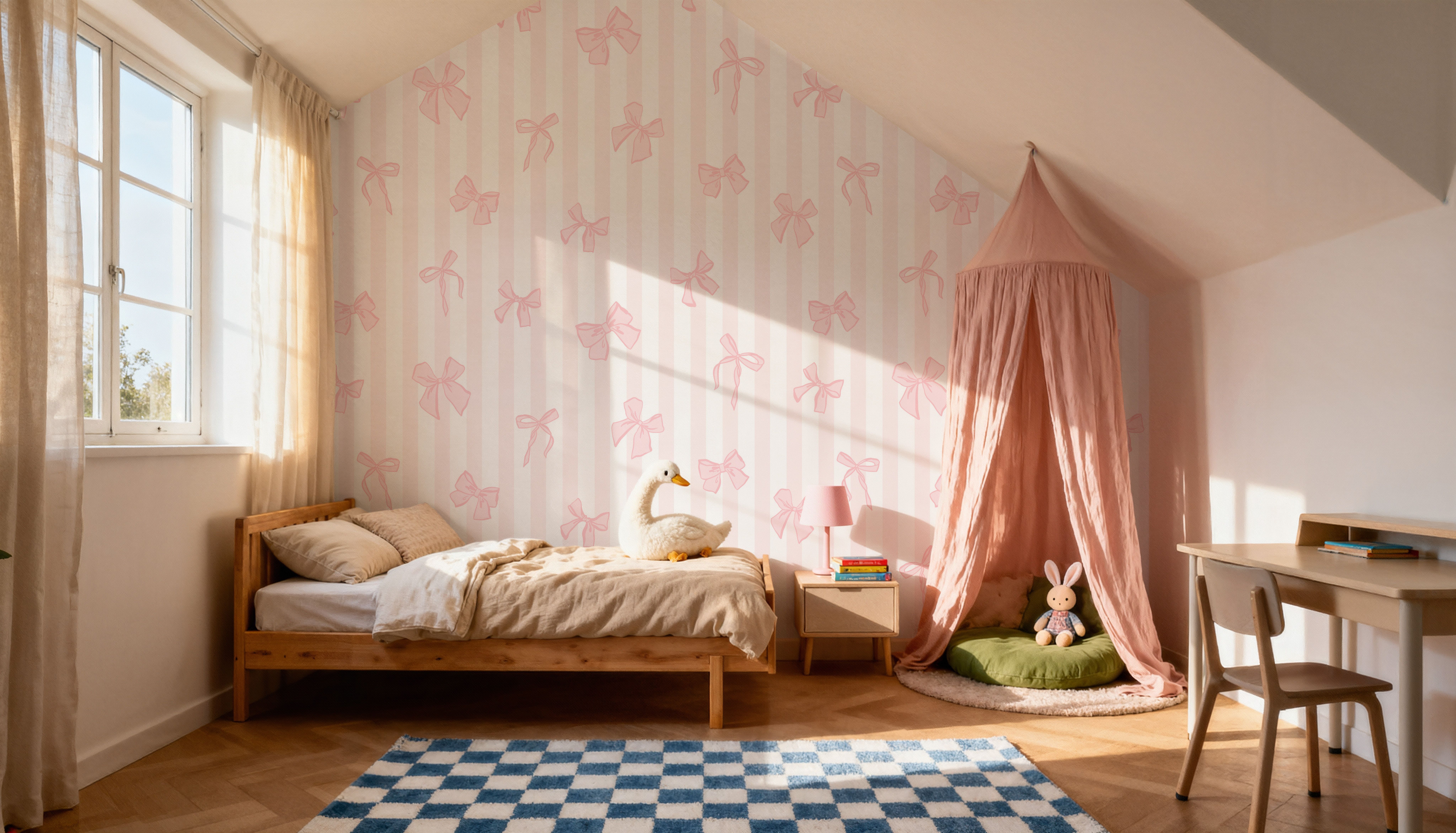 Coquette Stripes Pink